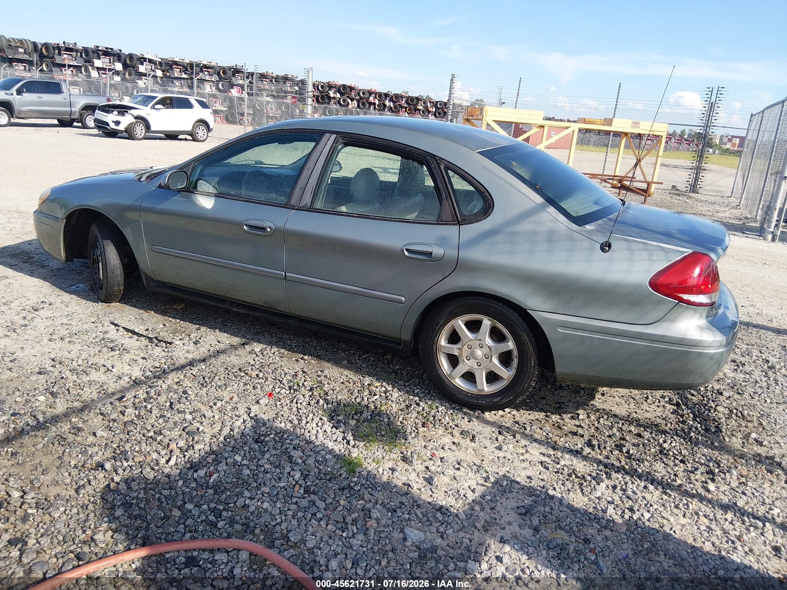 2006 Ford Taurus Sel Зеленый vin: 1FAFP56U26A165165