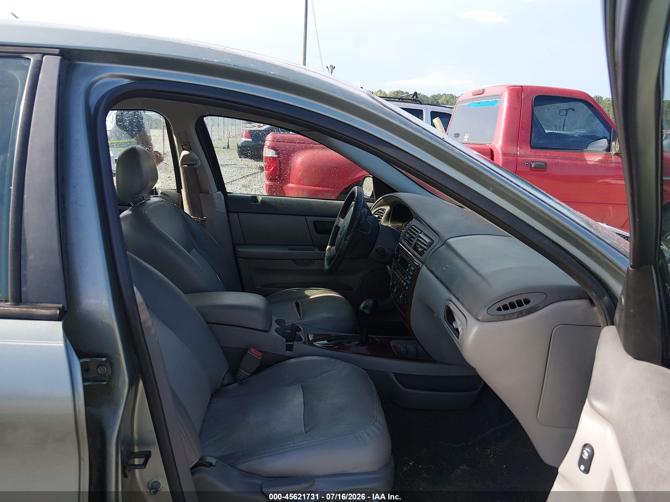 2006 Ford Taurus Sel Зеленый vin: 1FAFP56U26A165165