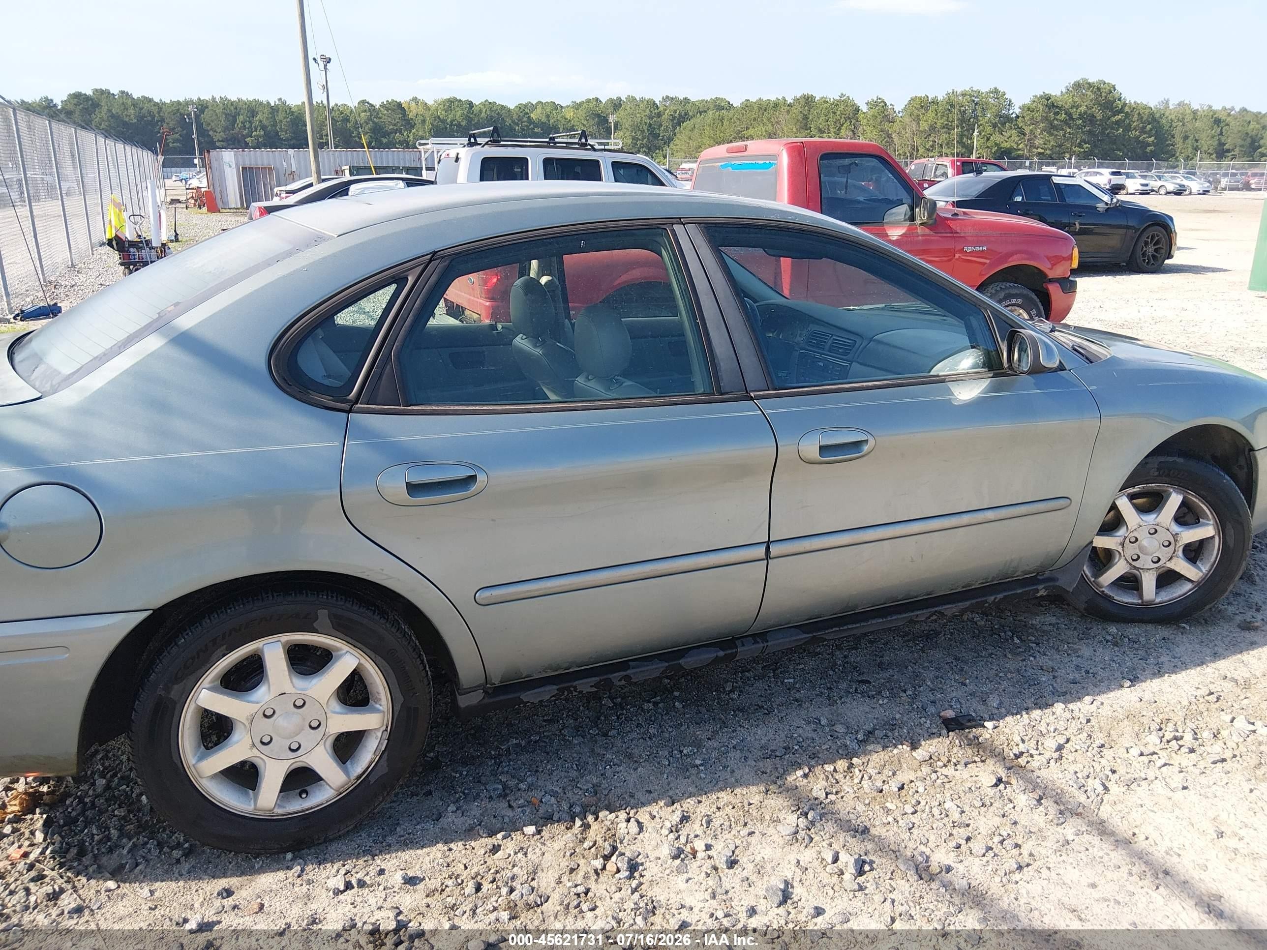 2006 Ford Taurus Sel Зеленый vin: 1FAFP56U26A165165