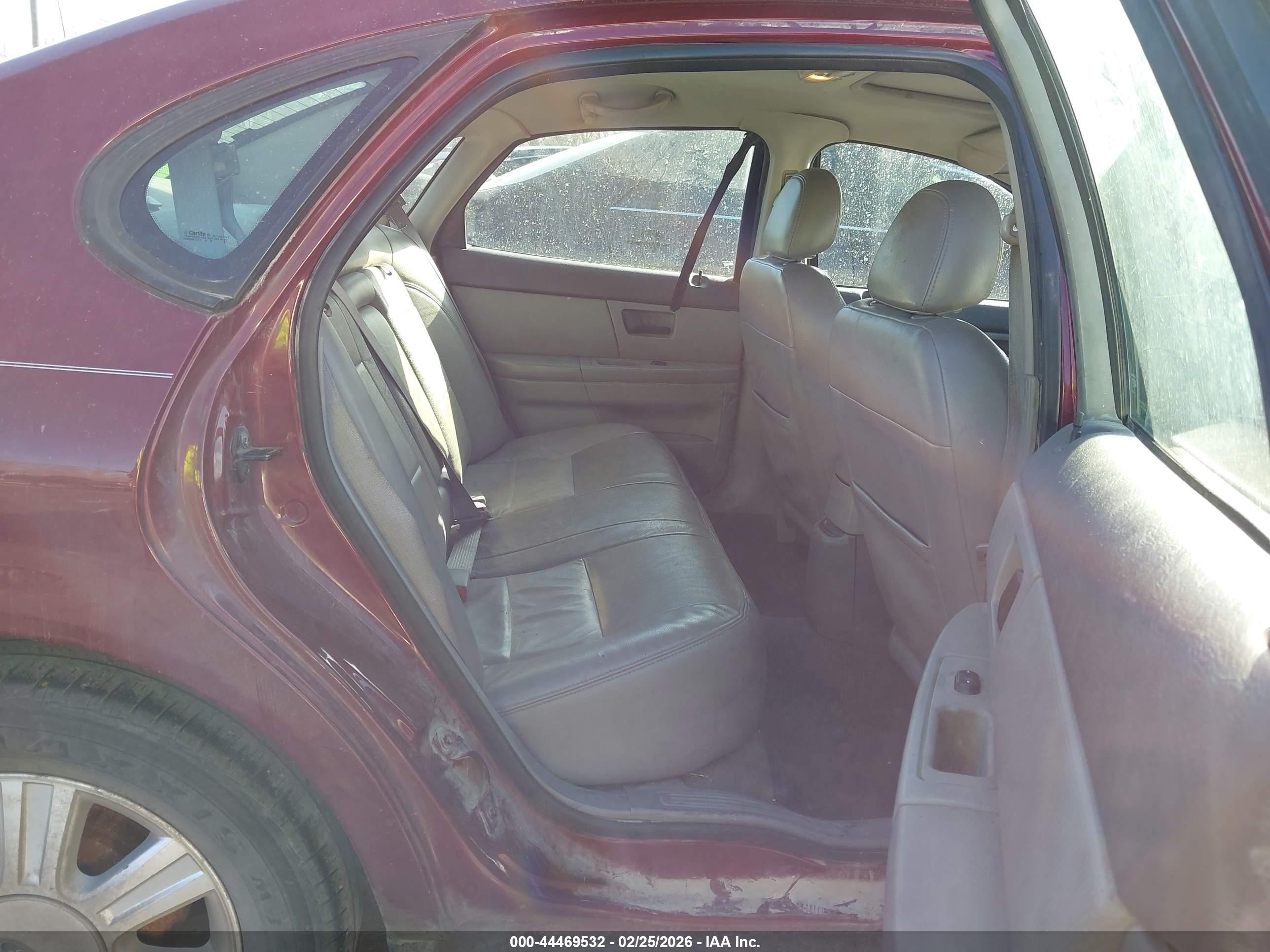 2006 Ford Taurus Sel Темно-бордовый vin: 1FAFP56U26A229561