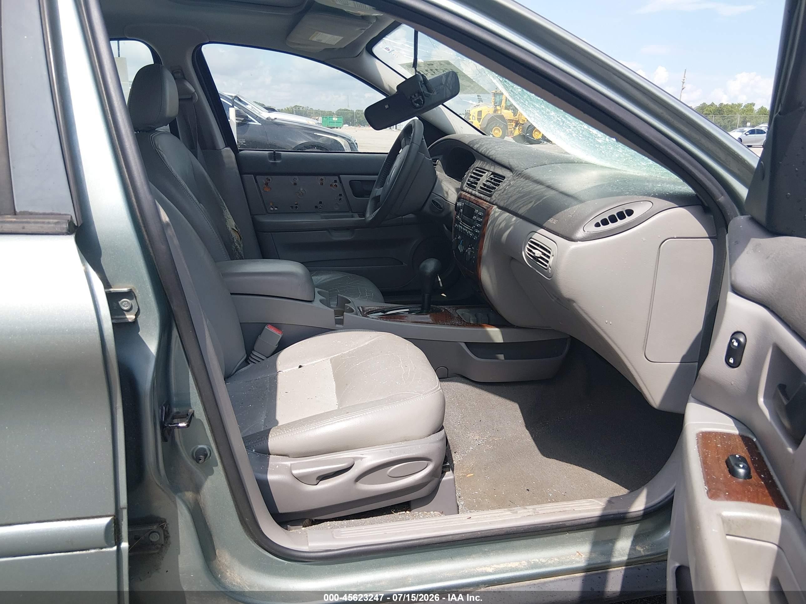 2006 Ford Taurus Sel Серый vin: 1FAFP56U26A255349