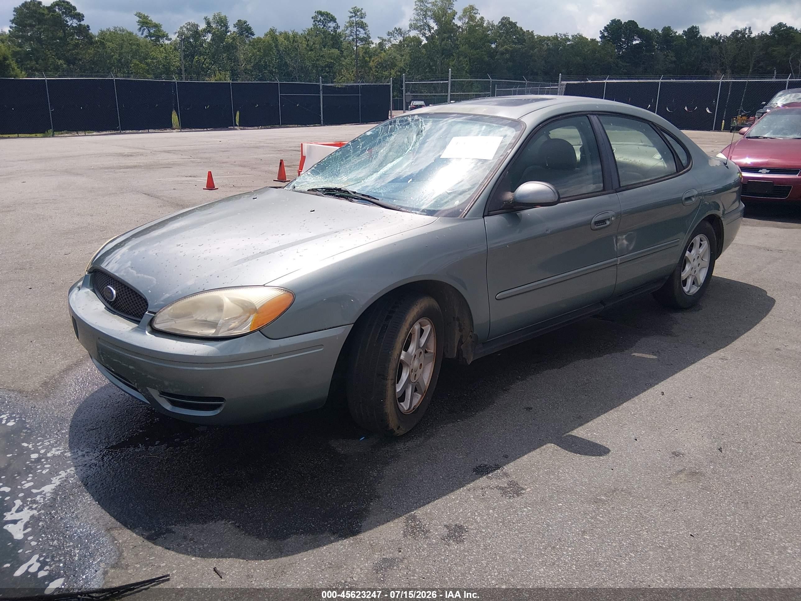 2006 Ford Taurus Sel Серый vin: 1FAFP56U26A255349