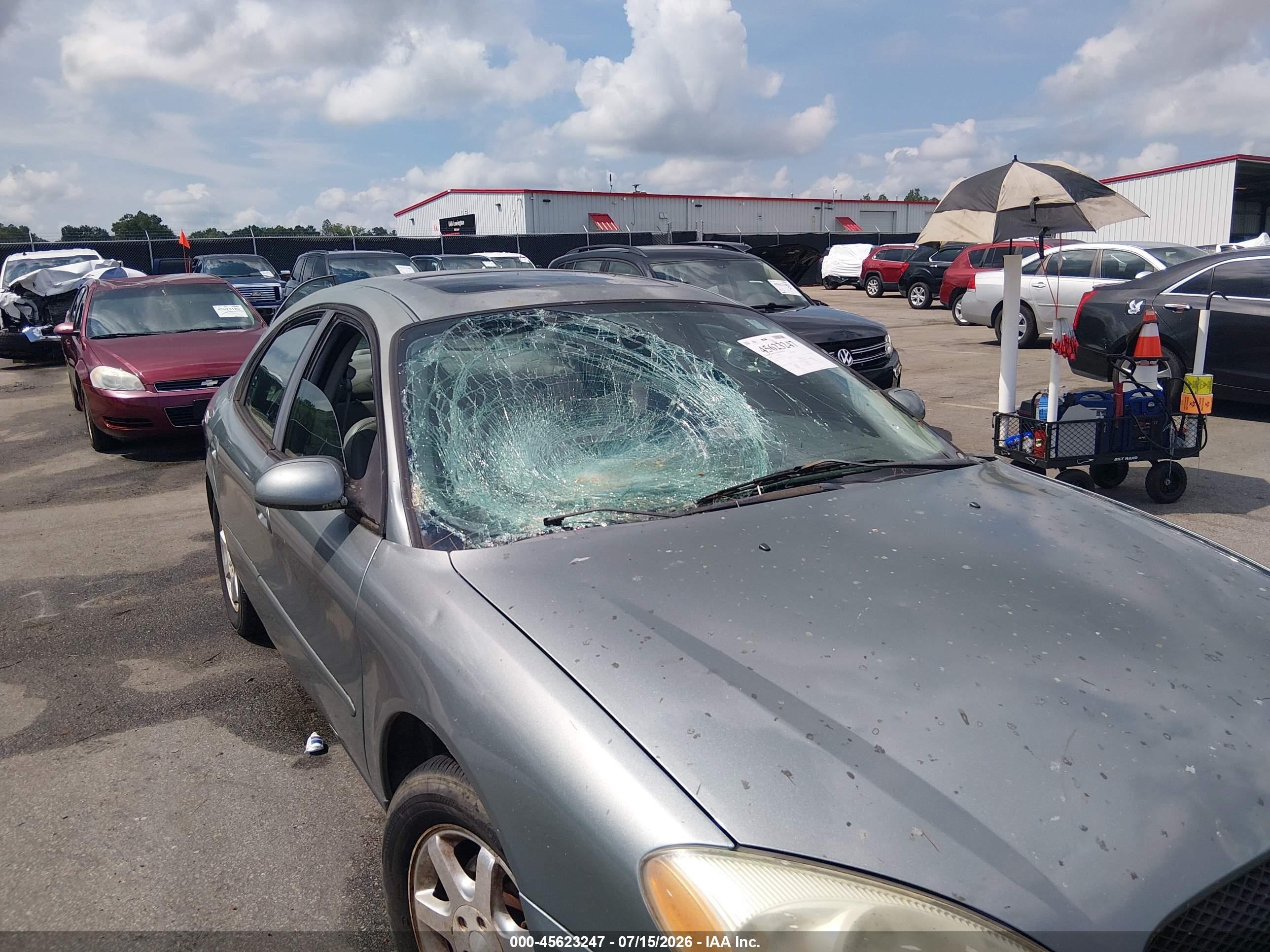 2006 Ford Taurus Sel Серый vin: 1FAFP56U26A255349