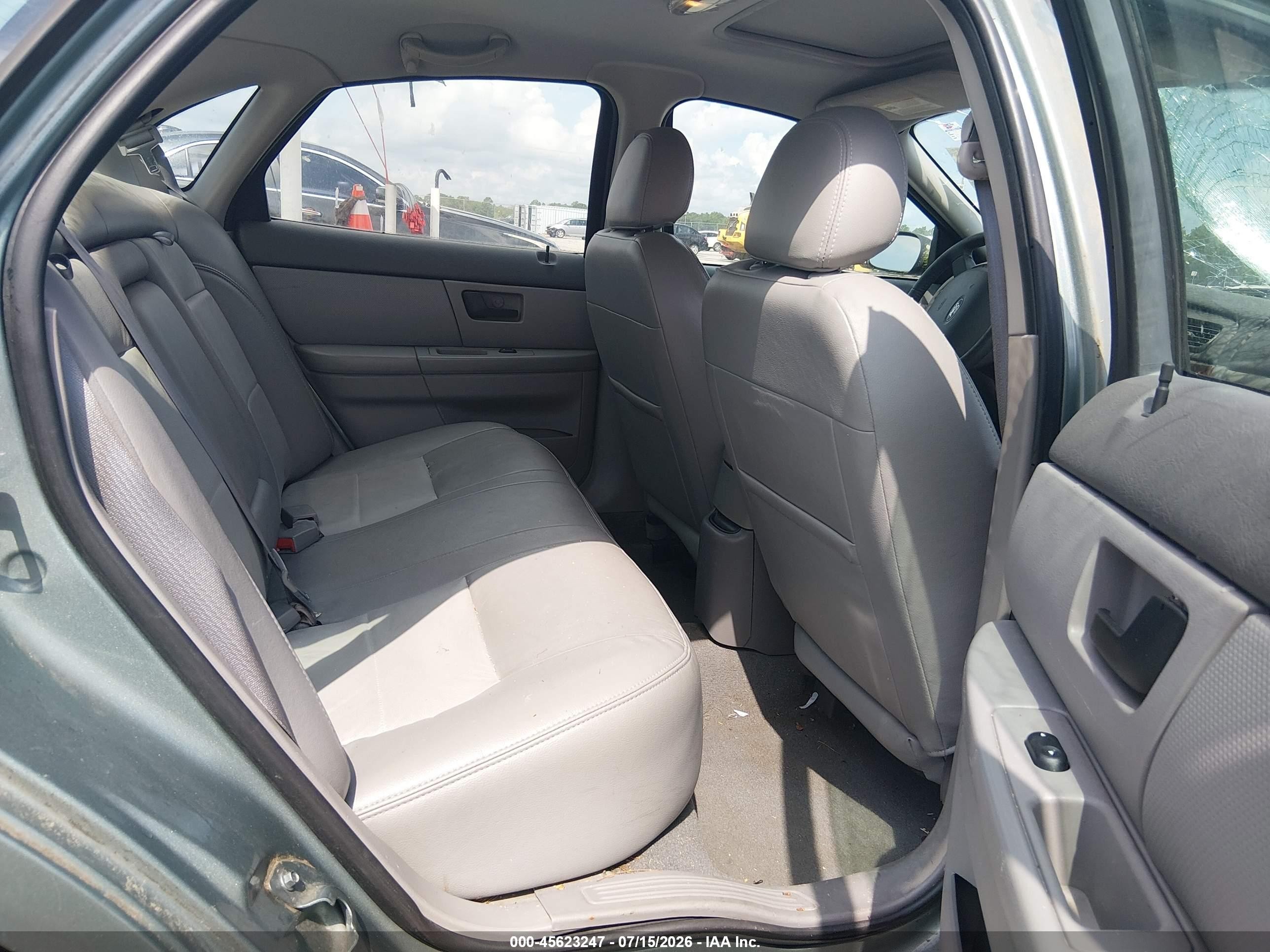 2006 Ford Taurus Sel Серый vin: 1FAFP56U26A255349
