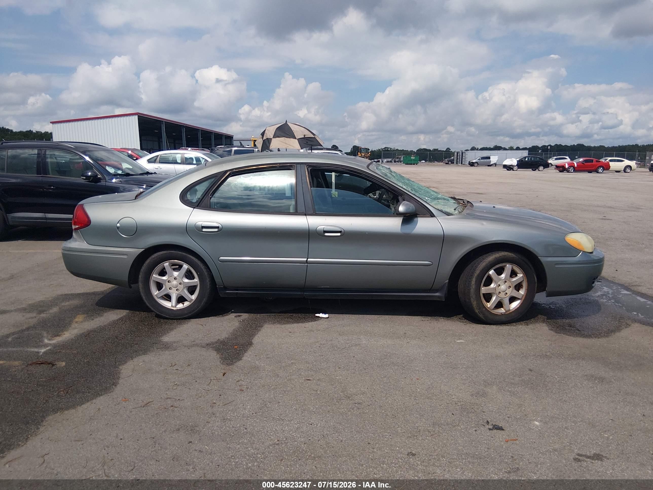 2006 Ford Taurus Sel Серый vin: 1FAFP56U26A255349
