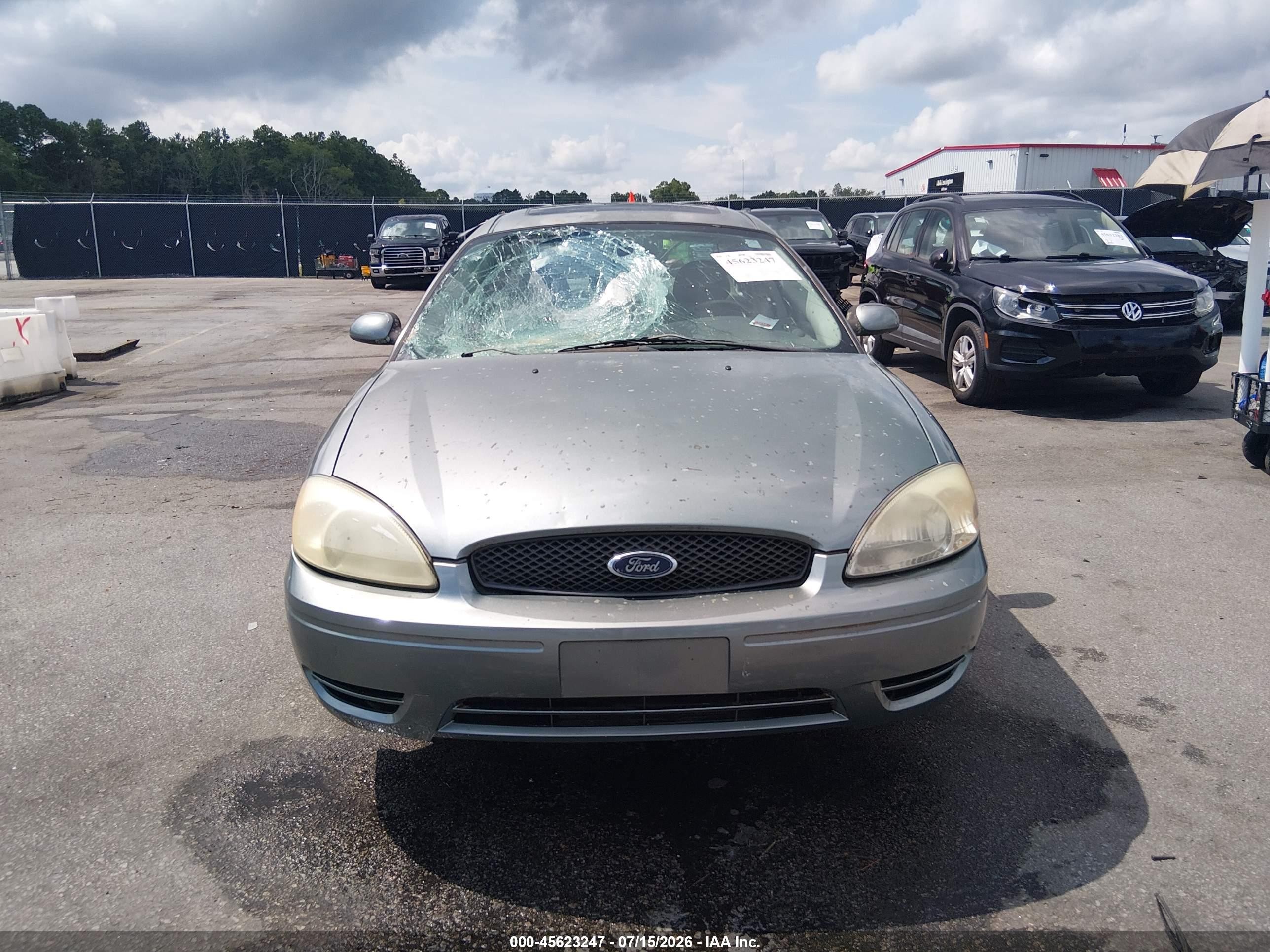 2006 Ford Taurus Sel Серый vin: 1FAFP56U26A255349