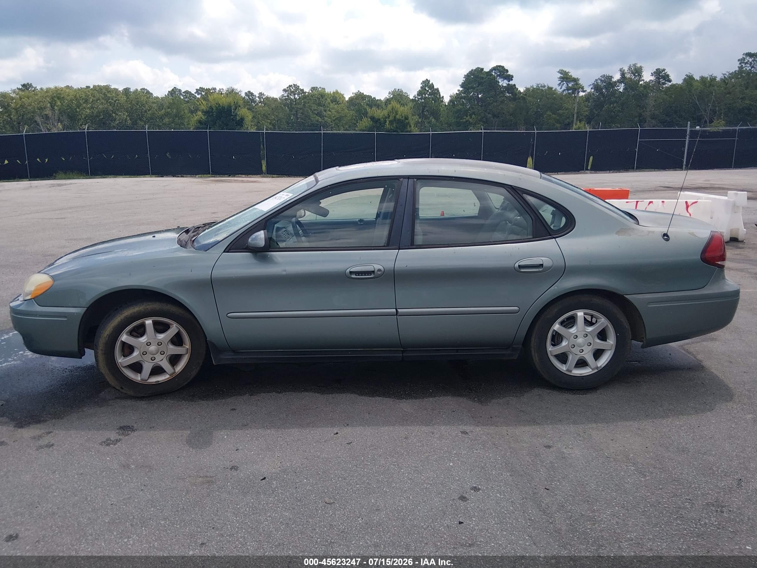 2006 Ford Taurus Sel Серый vin: 1FAFP56U26A255349
