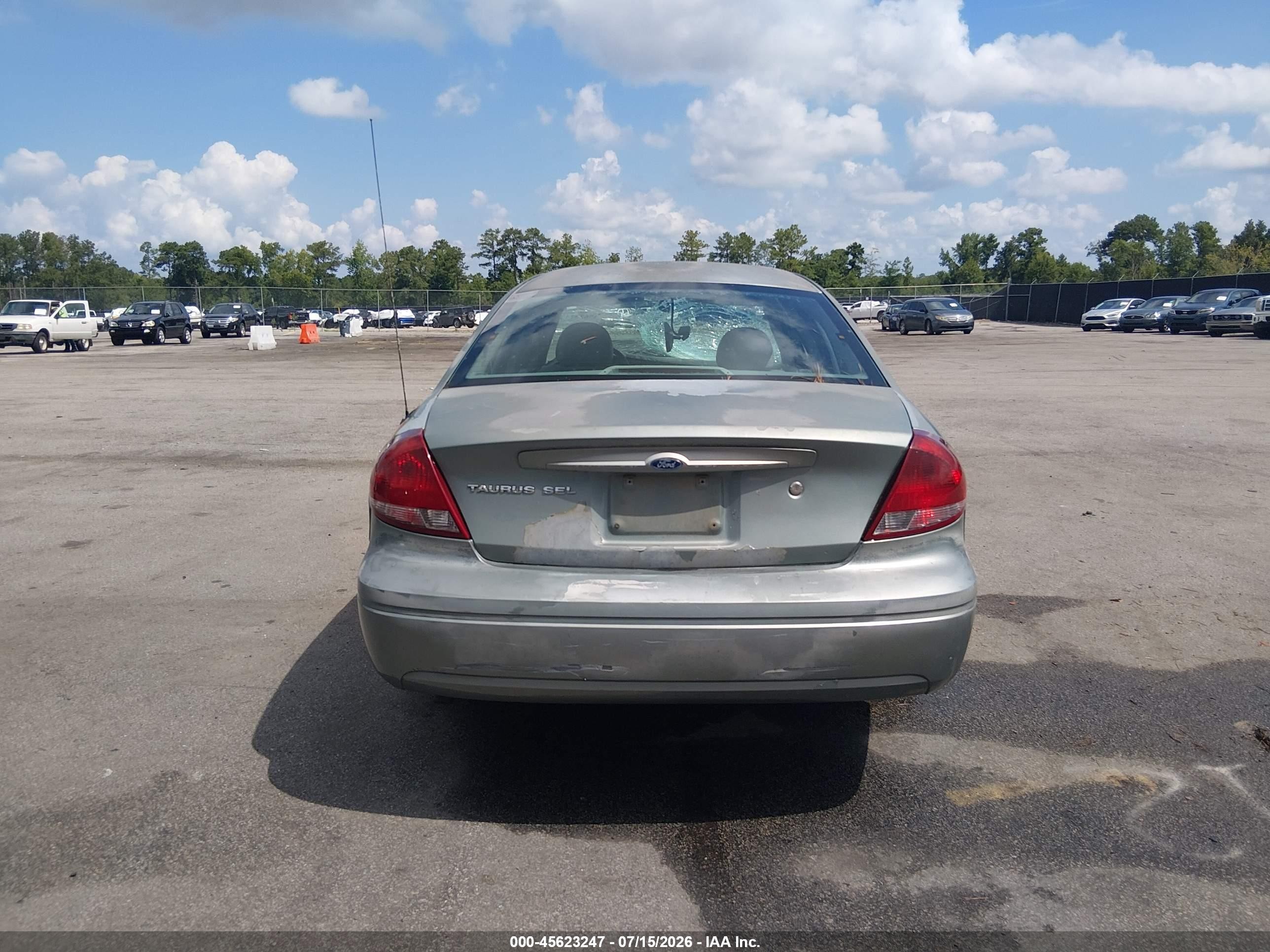 2006 Ford Taurus Sel Серый vin: 1FAFP56U26A255349
