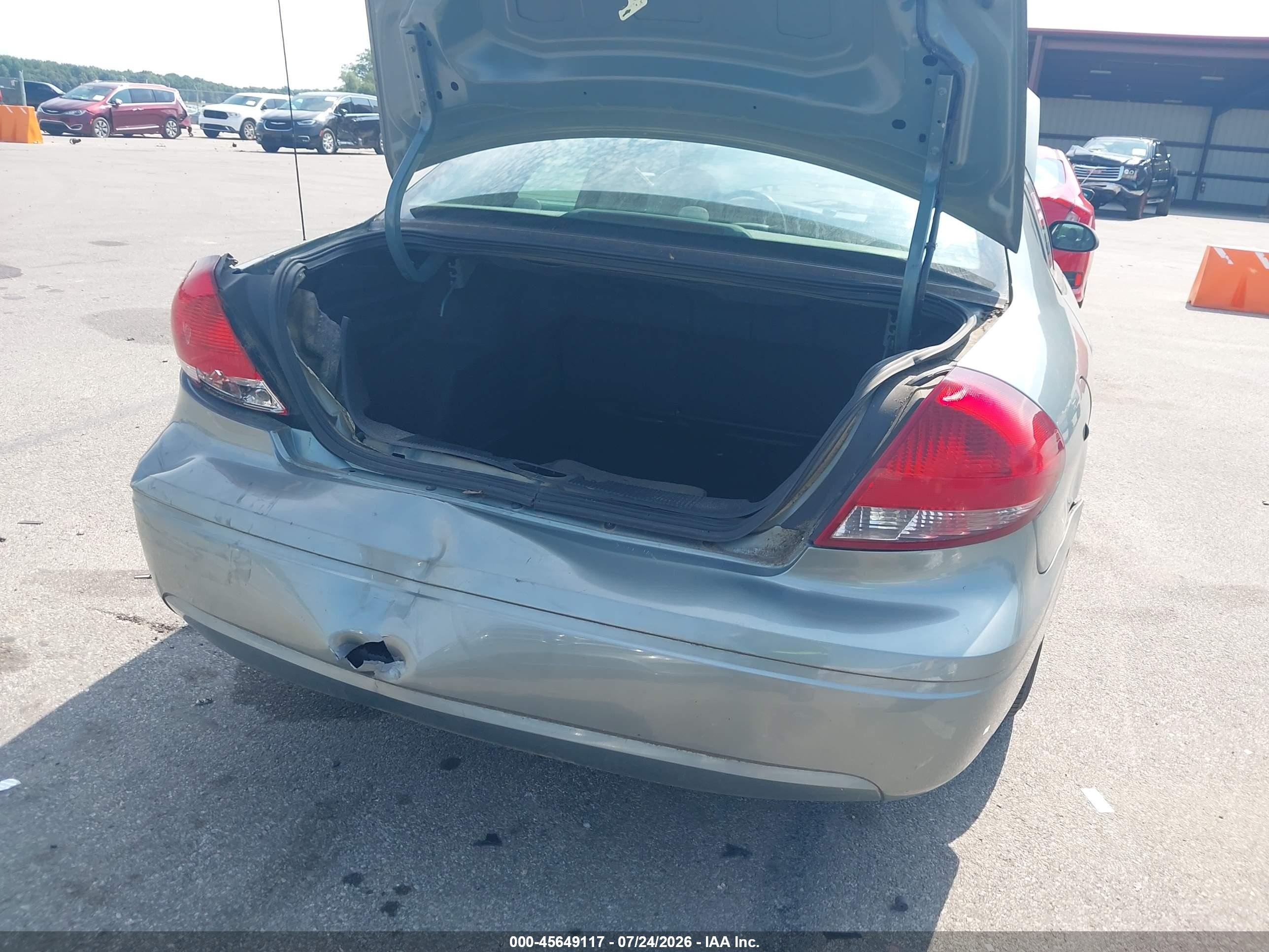 2007 Ford Taurus Sel Blue vin: 1FAFP56U27A197230