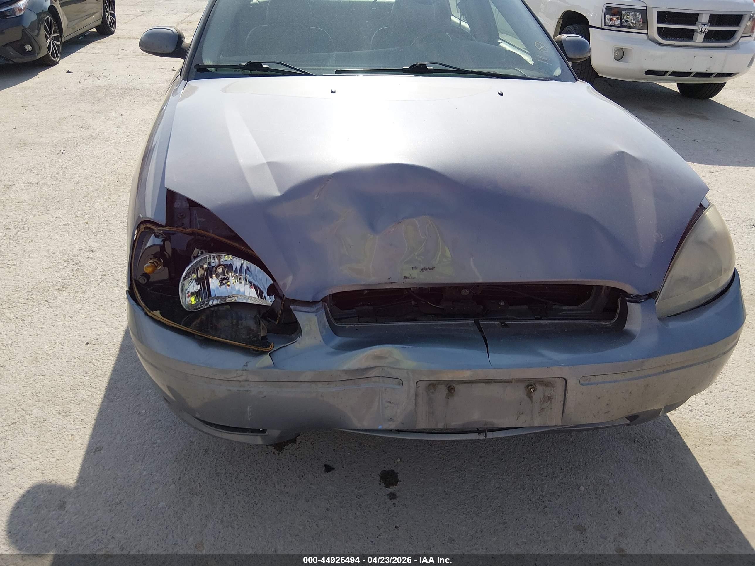2007 Ford Taurus Sel Gray vin: 1FAFP56U27A199754