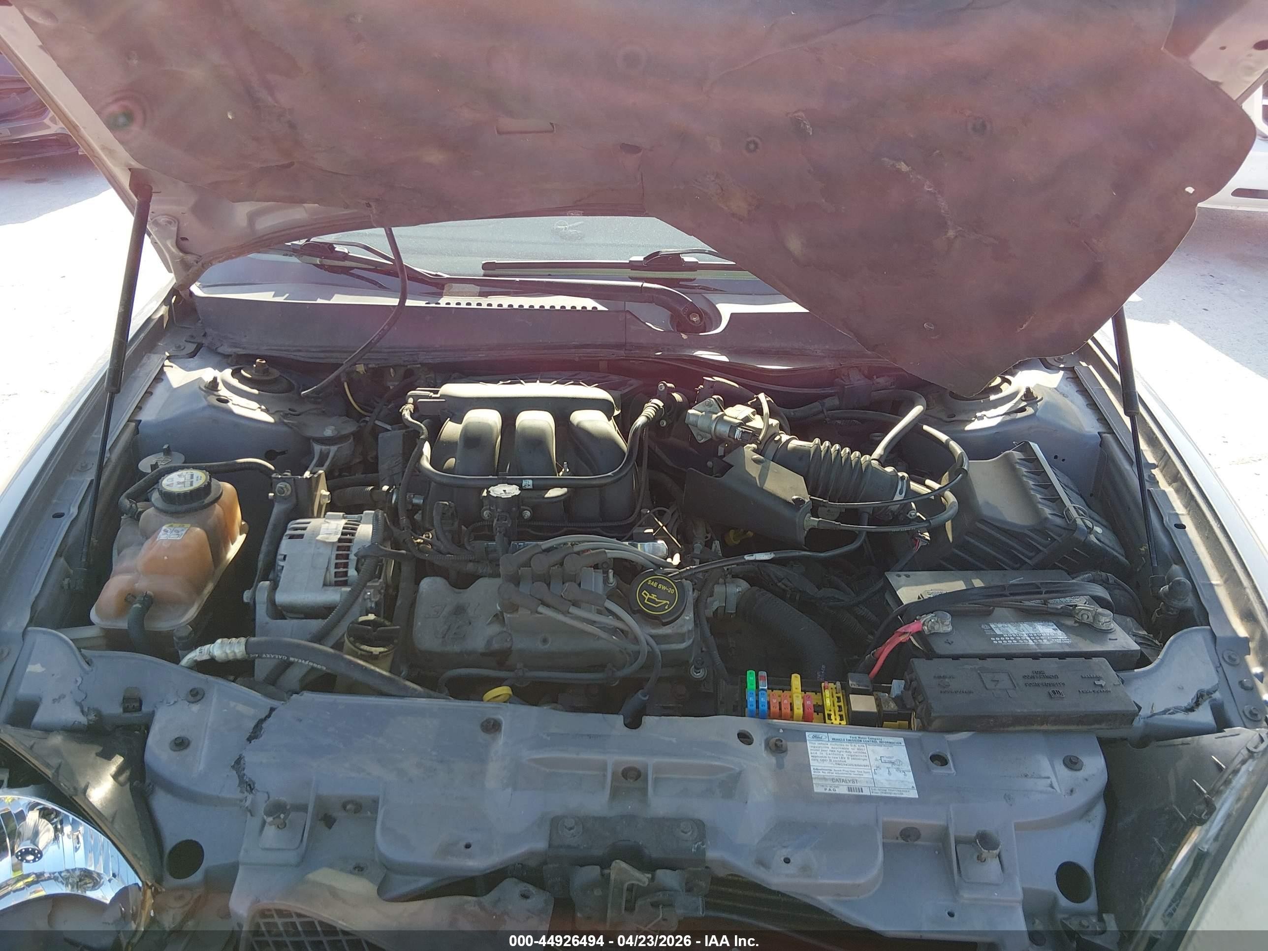 2007 Ford Taurus Sel Gray vin: 1FAFP56U27A199754