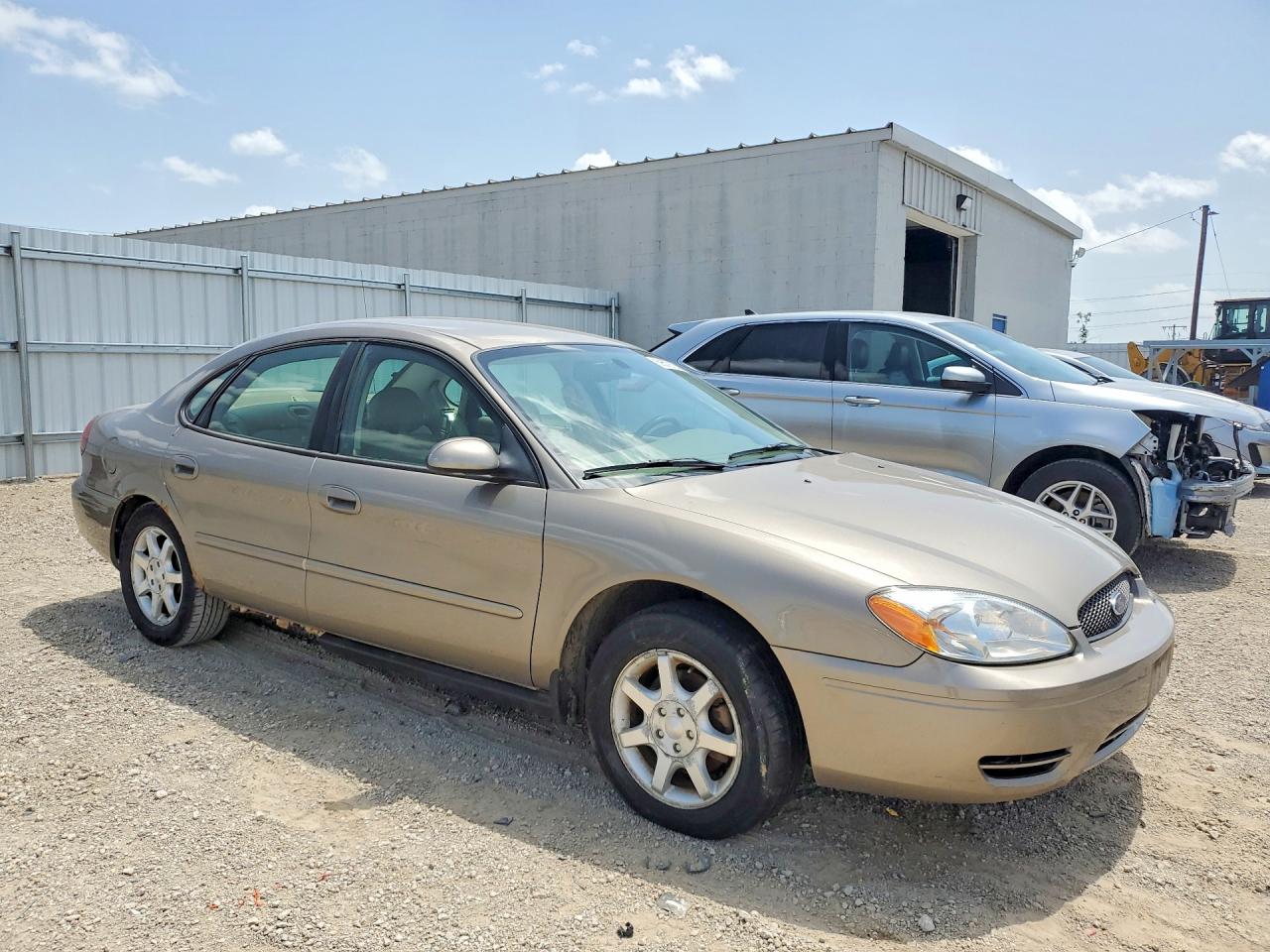 2007 Ford Taurus Sel Tan vin: 1FAFP56U27A217993