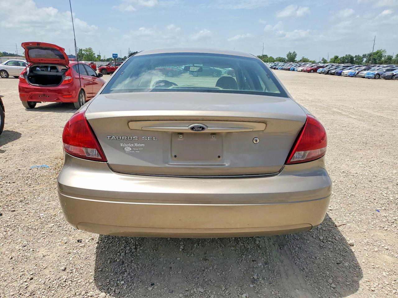 2007 Ford Taurus Sel Tan vin: 1FAFP56U27A217993