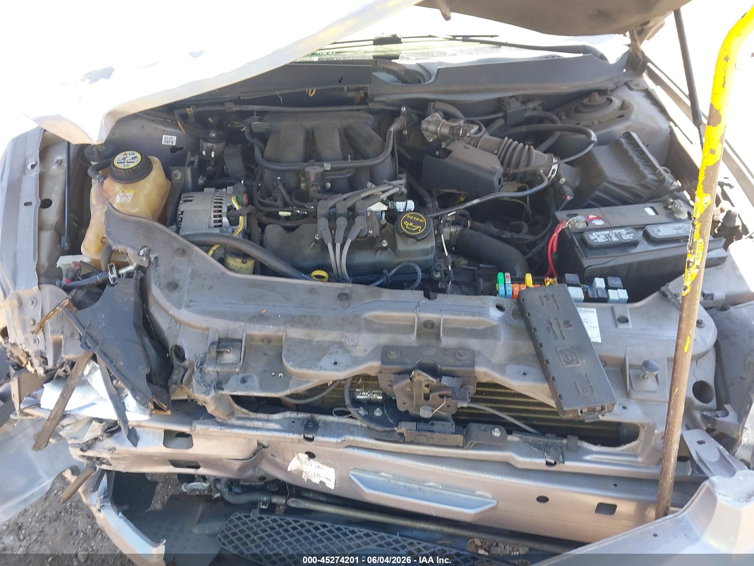 2006 Ford Taurus Sel Silver vin: 1FAFP56U36A239712