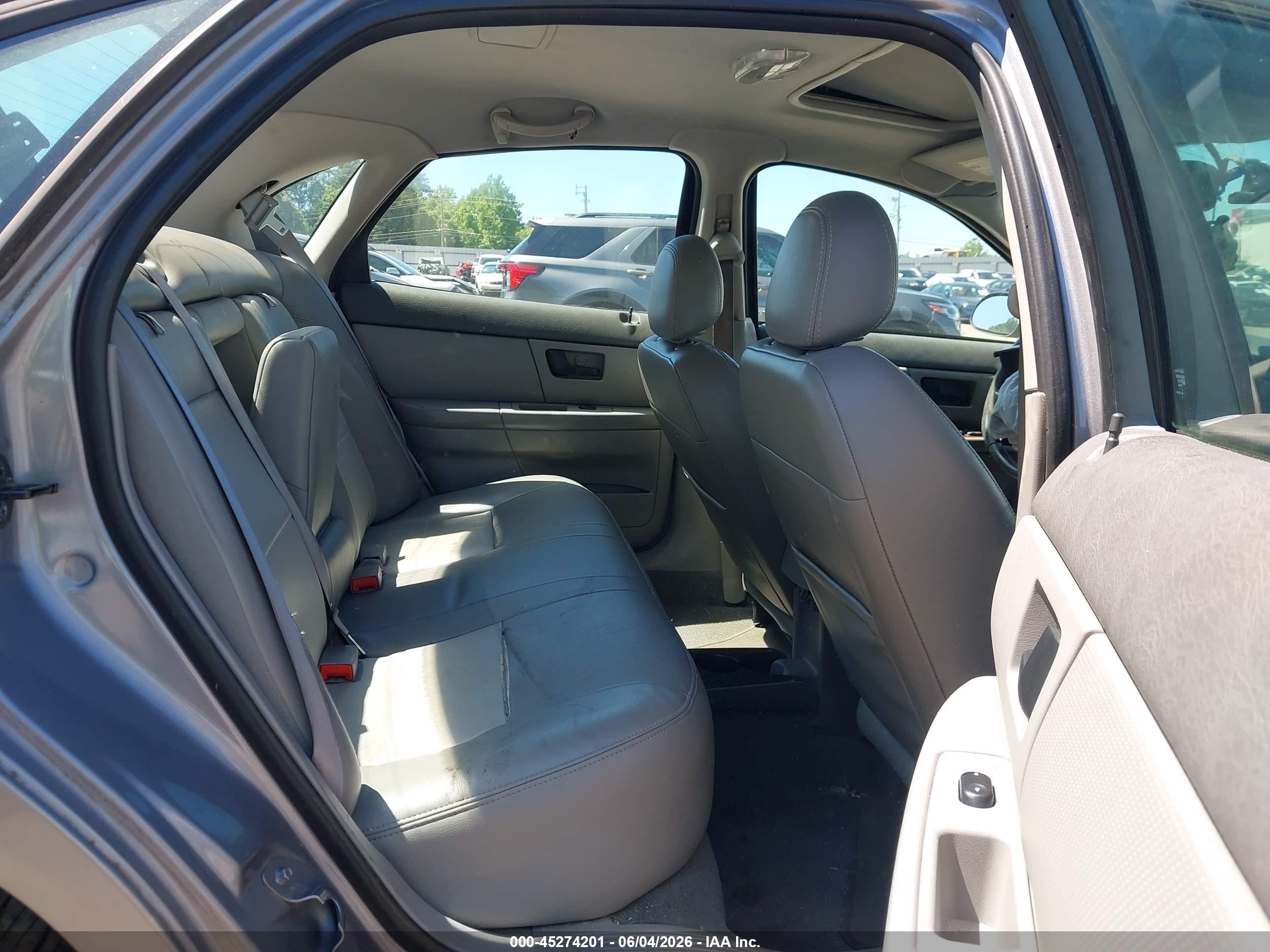 2006 Ford Taurus Sel Silver vin: 1FAFP56U36A239712