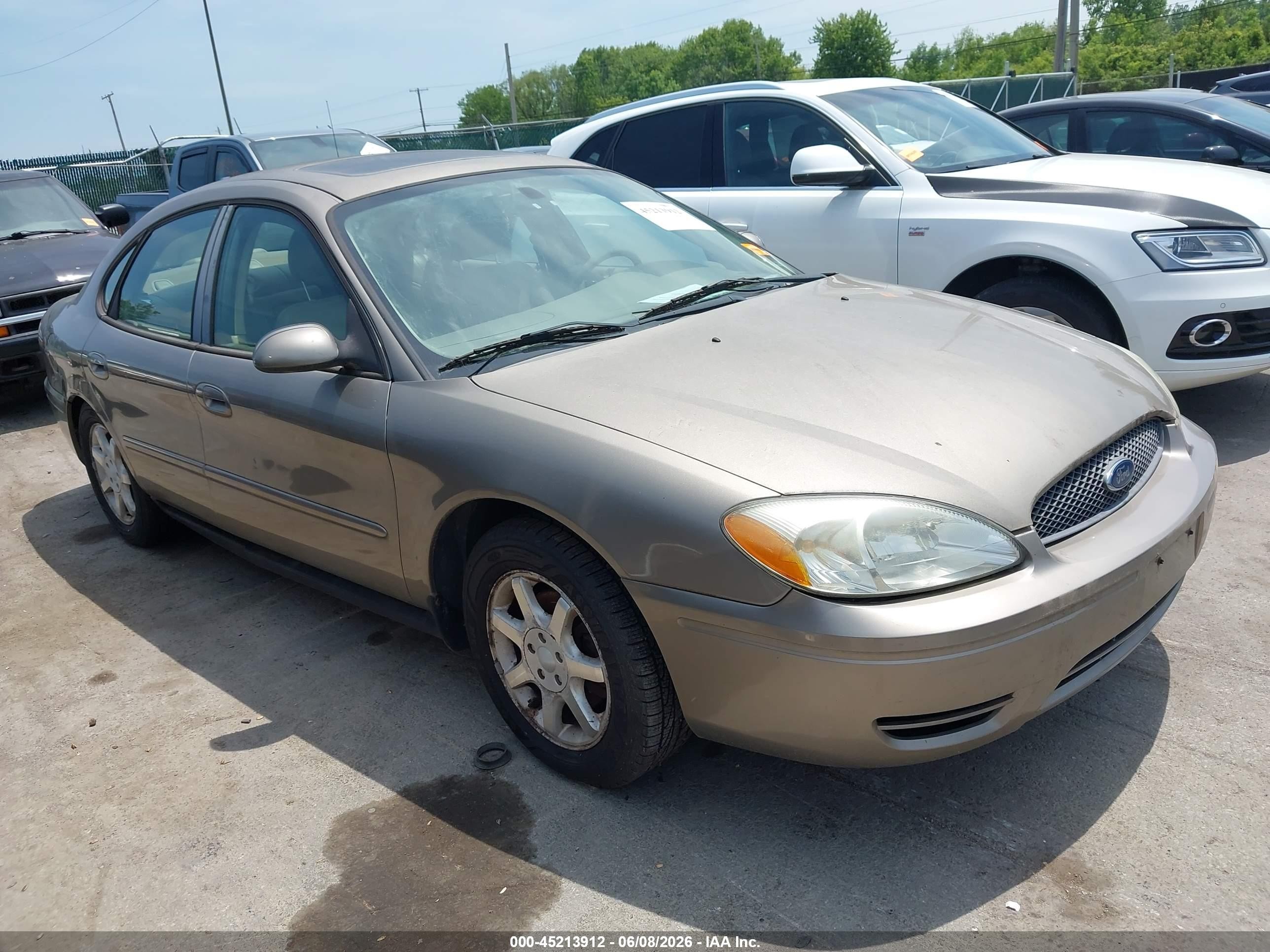 2006 Ford Taurus Sel Gold vin: 1FAFP56U36A250502