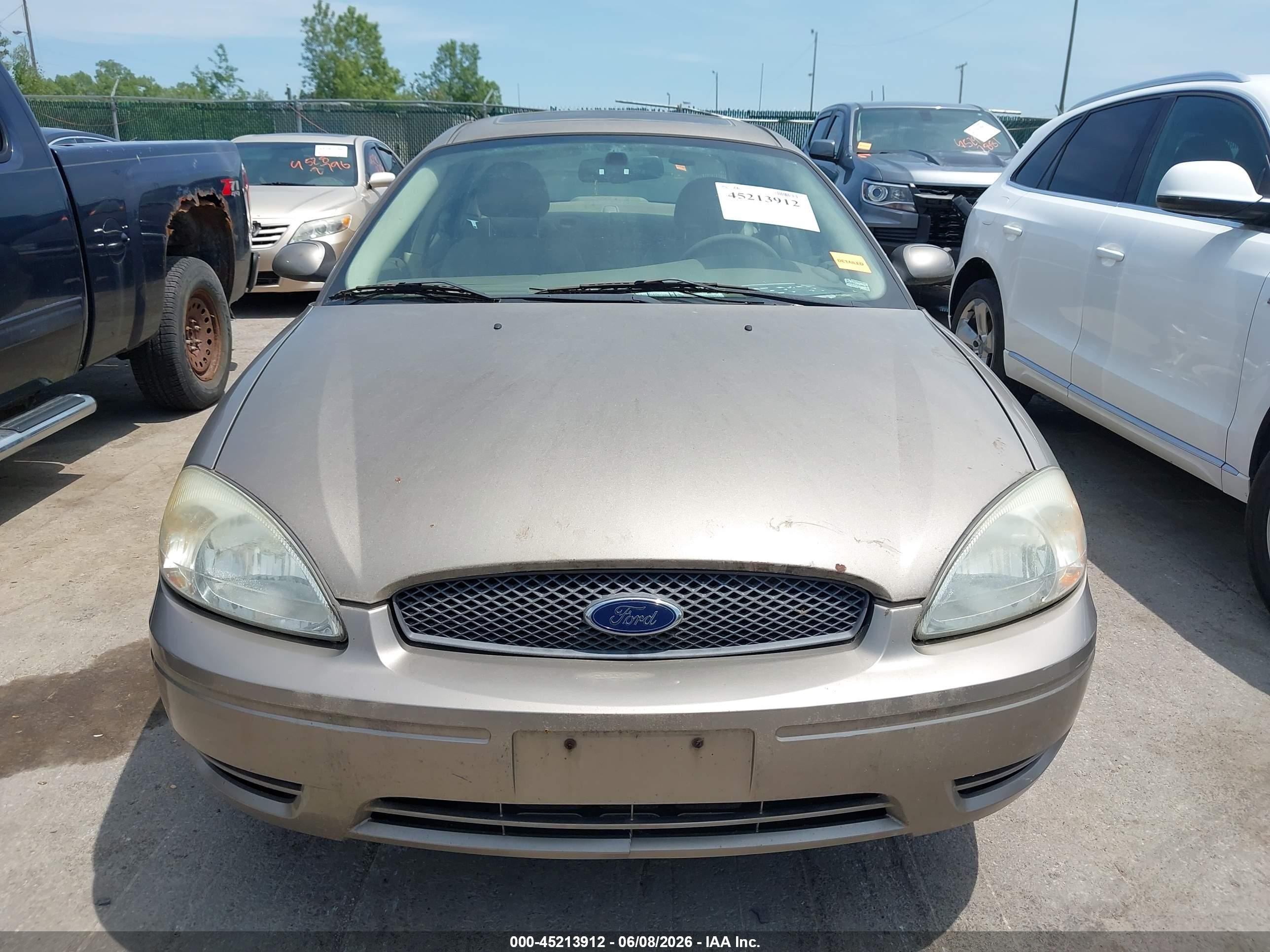 2006 Ford Taurus Sel Gold vin: 1FAFP56U36A250502