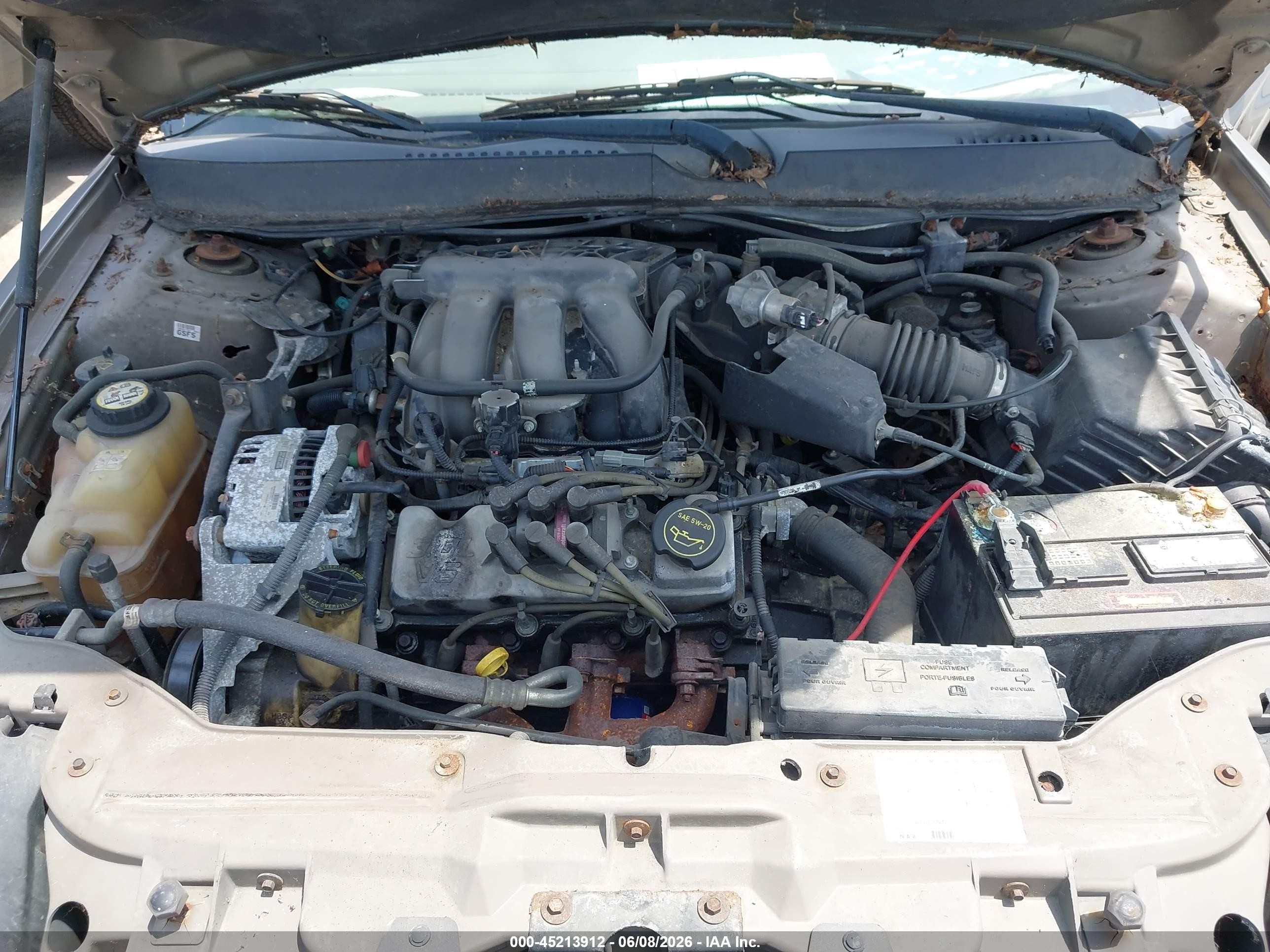 2006 Ford Taurus Sel Gold vin: 1FAFP56U36A250502