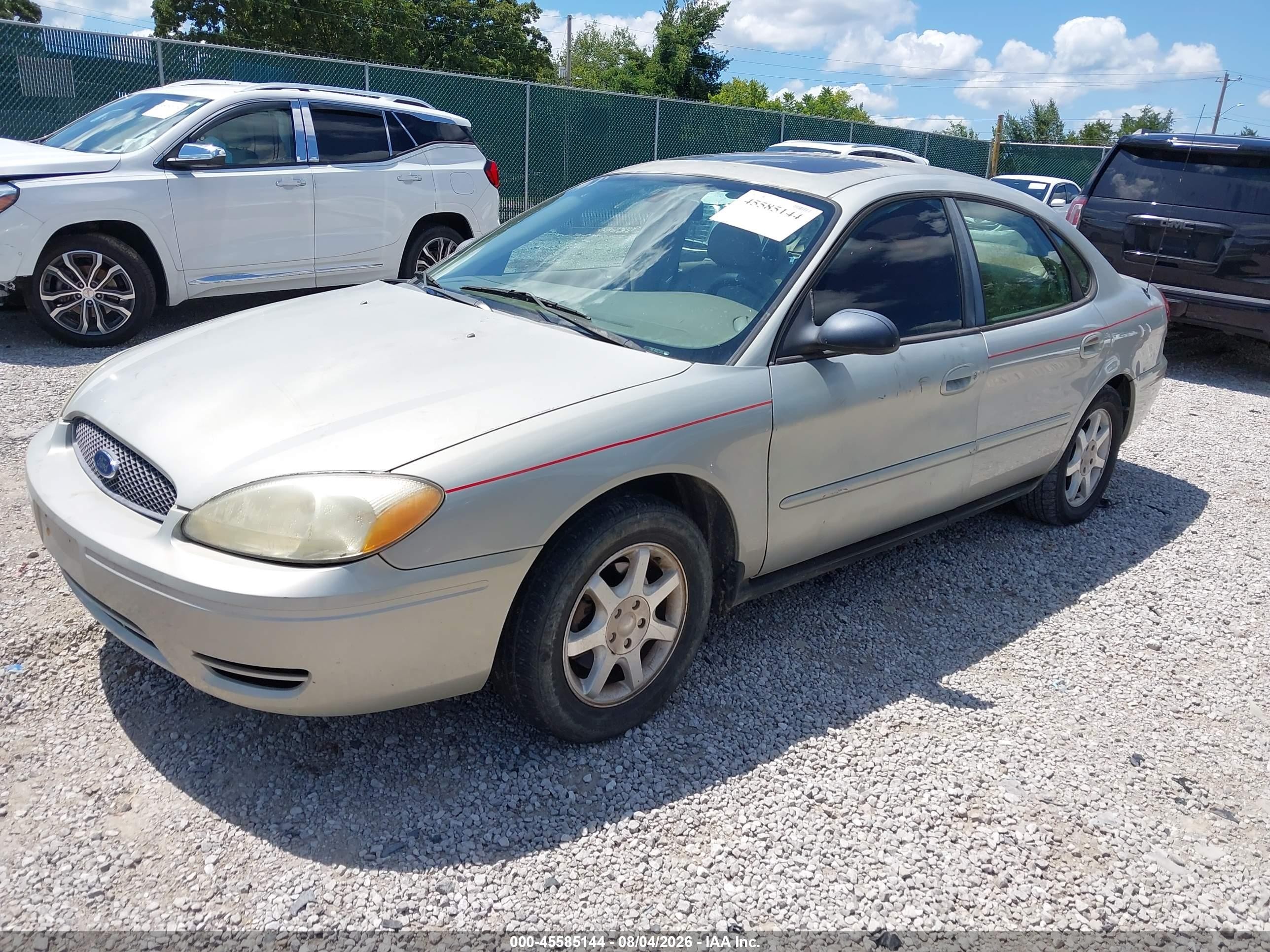 2006 Ford Taurus Sel Серебряный vin: 1FAFP56U36A253366