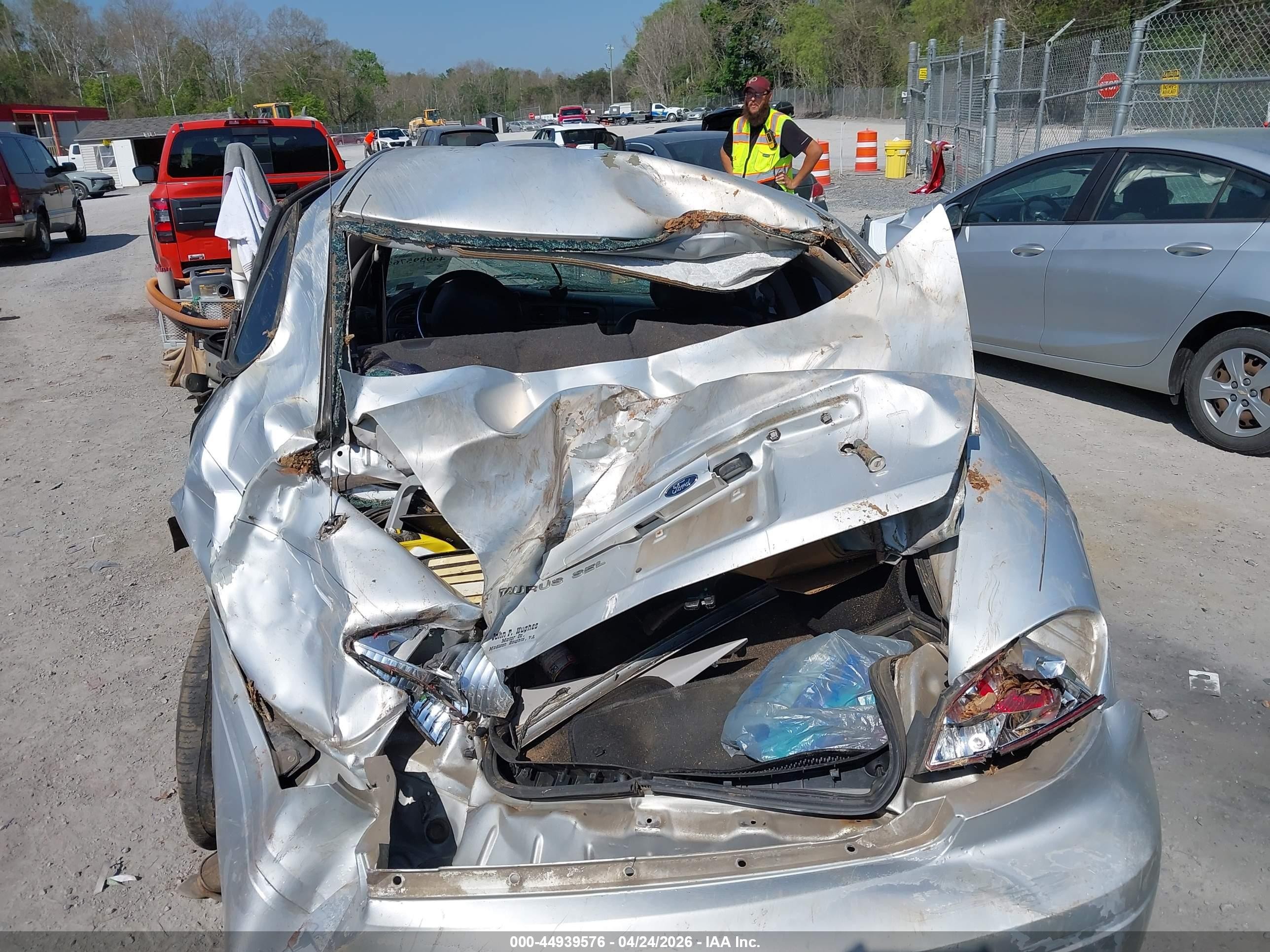 2005 Ford Taurus Sel Silver vin: 1FAFP56U45A151685