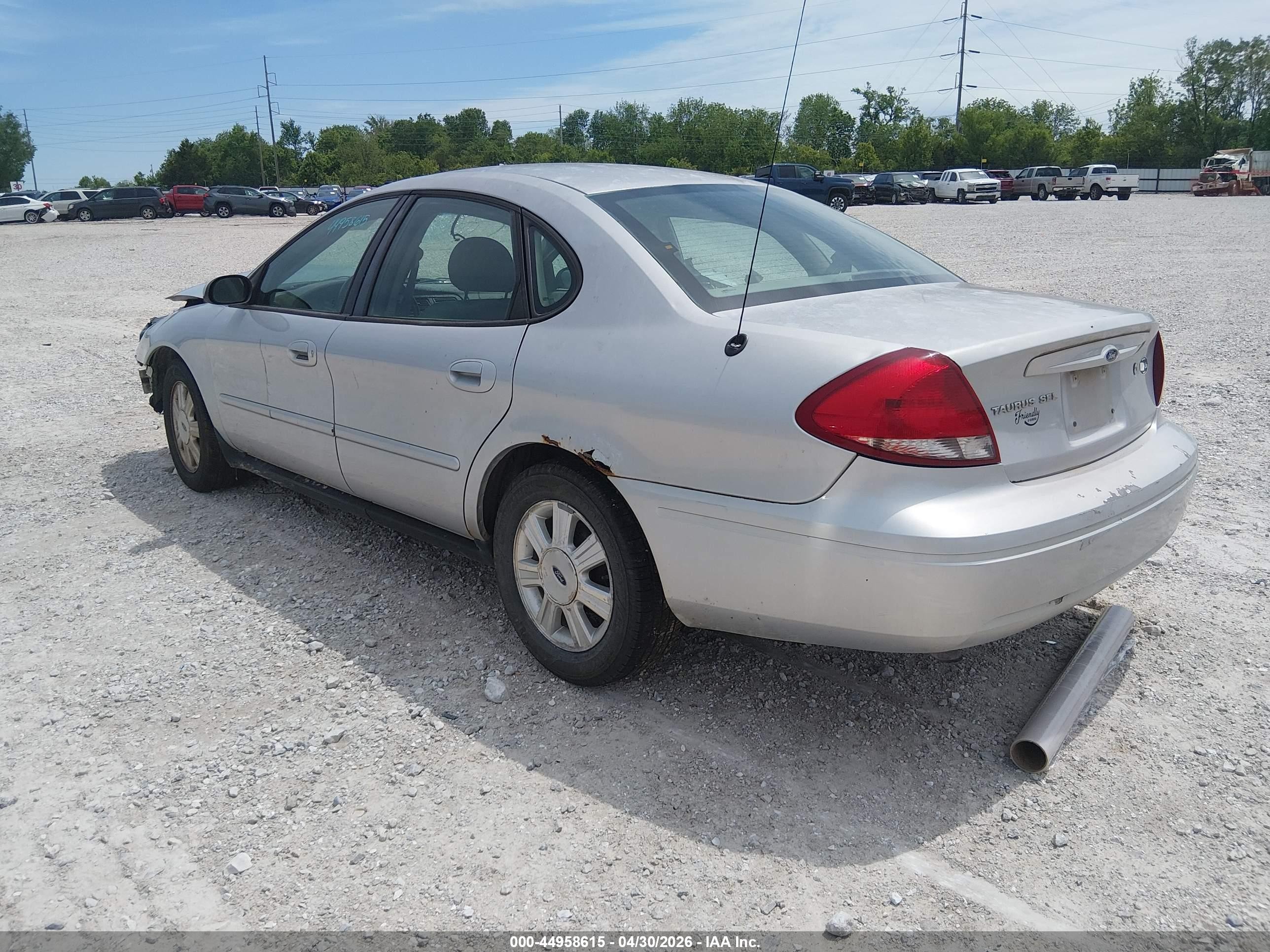 2005 Ford Taurus Sel Серый vin: 1FAFP56U45A155509