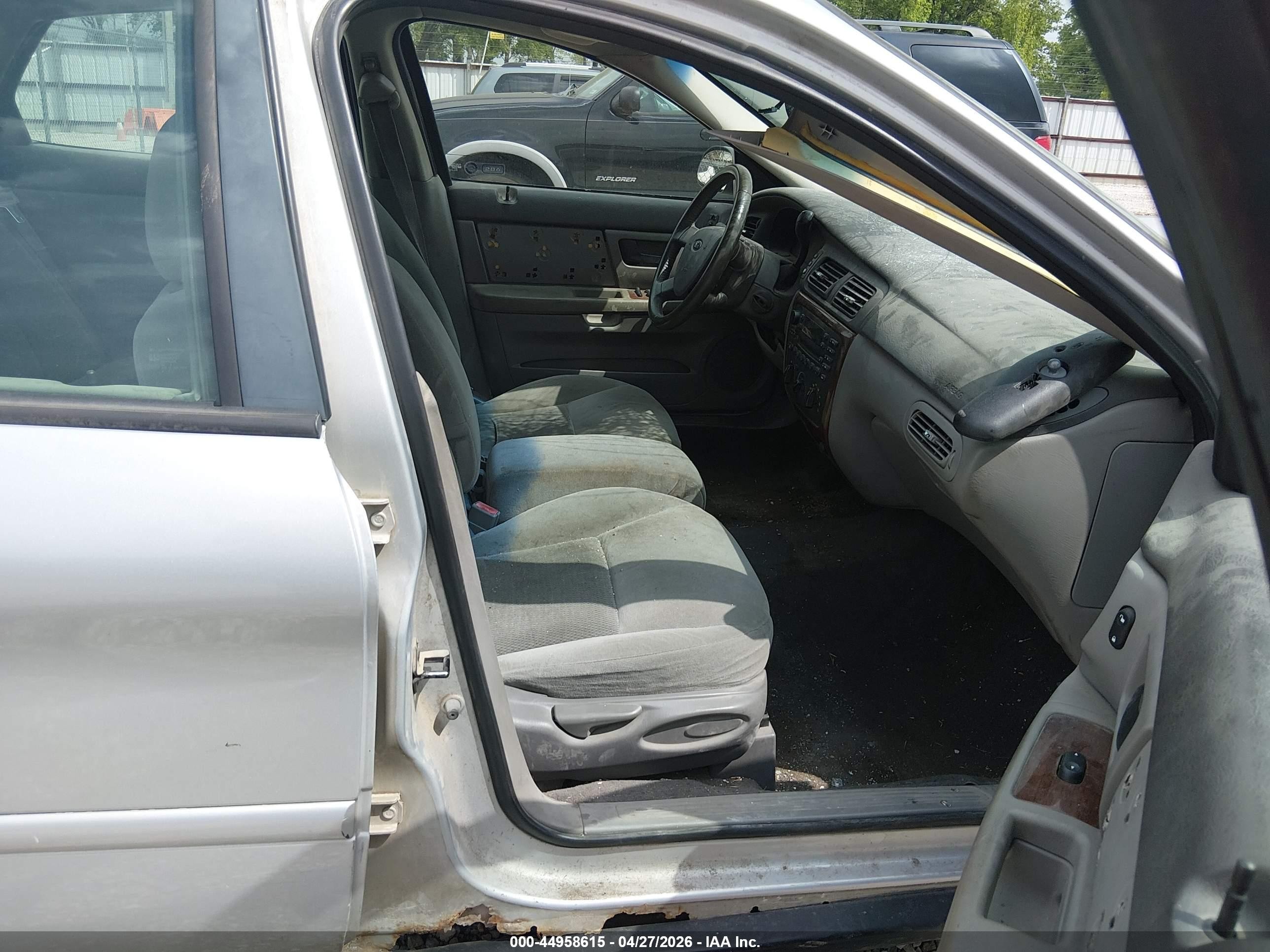 2005 Ford Taurus Sel Серый vin: 1FAFP56U45A155509