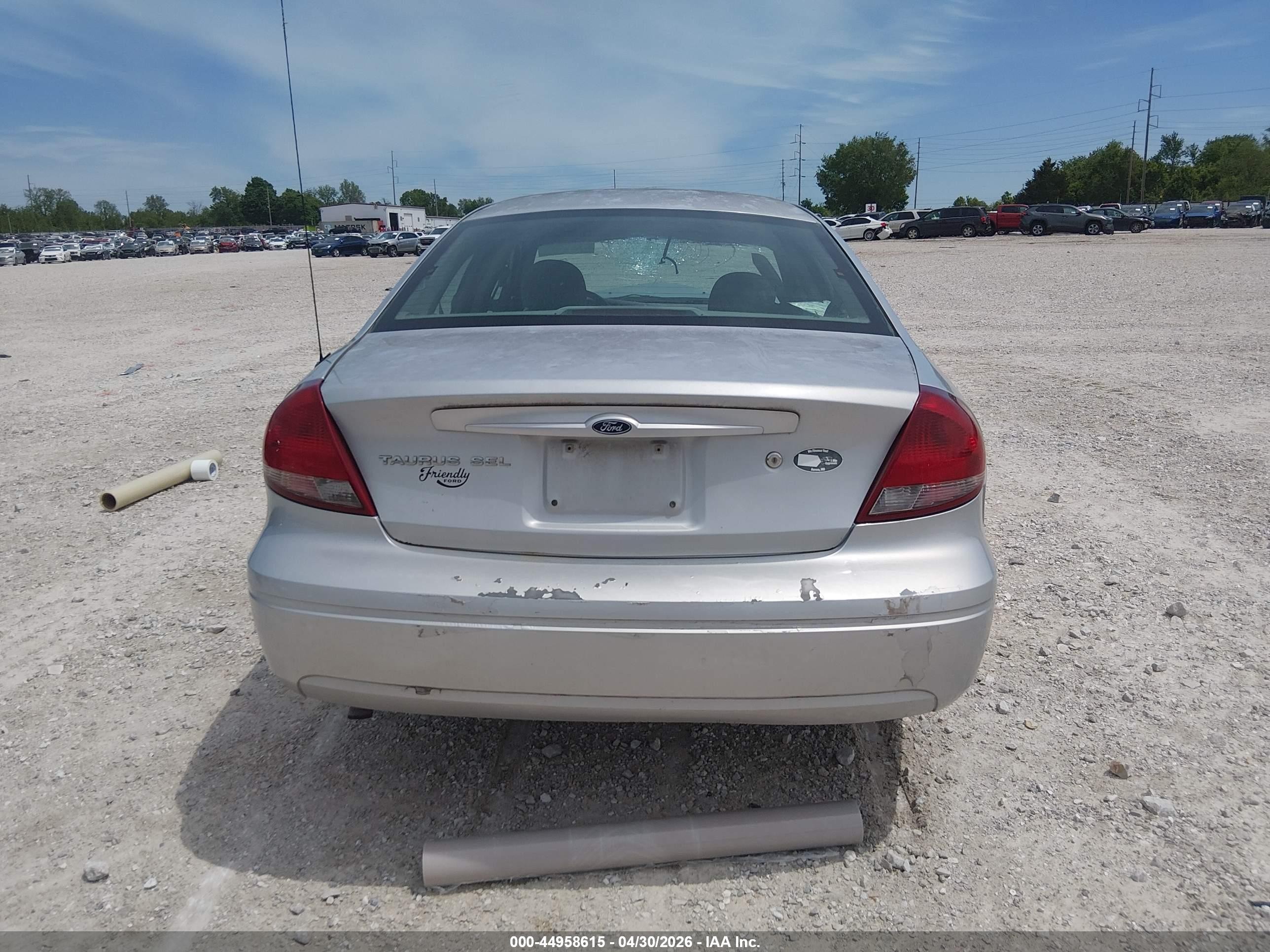 2005 Ford Taurus Sel Серый vin: 1FAFP56U45A155509