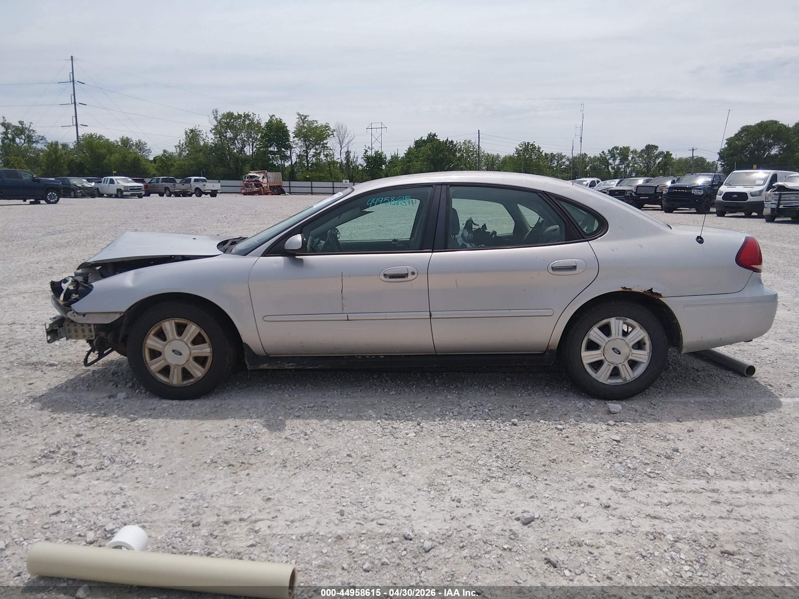 2005 Ford Taurus Sel Серый vin: 1FAFP56U45A155509