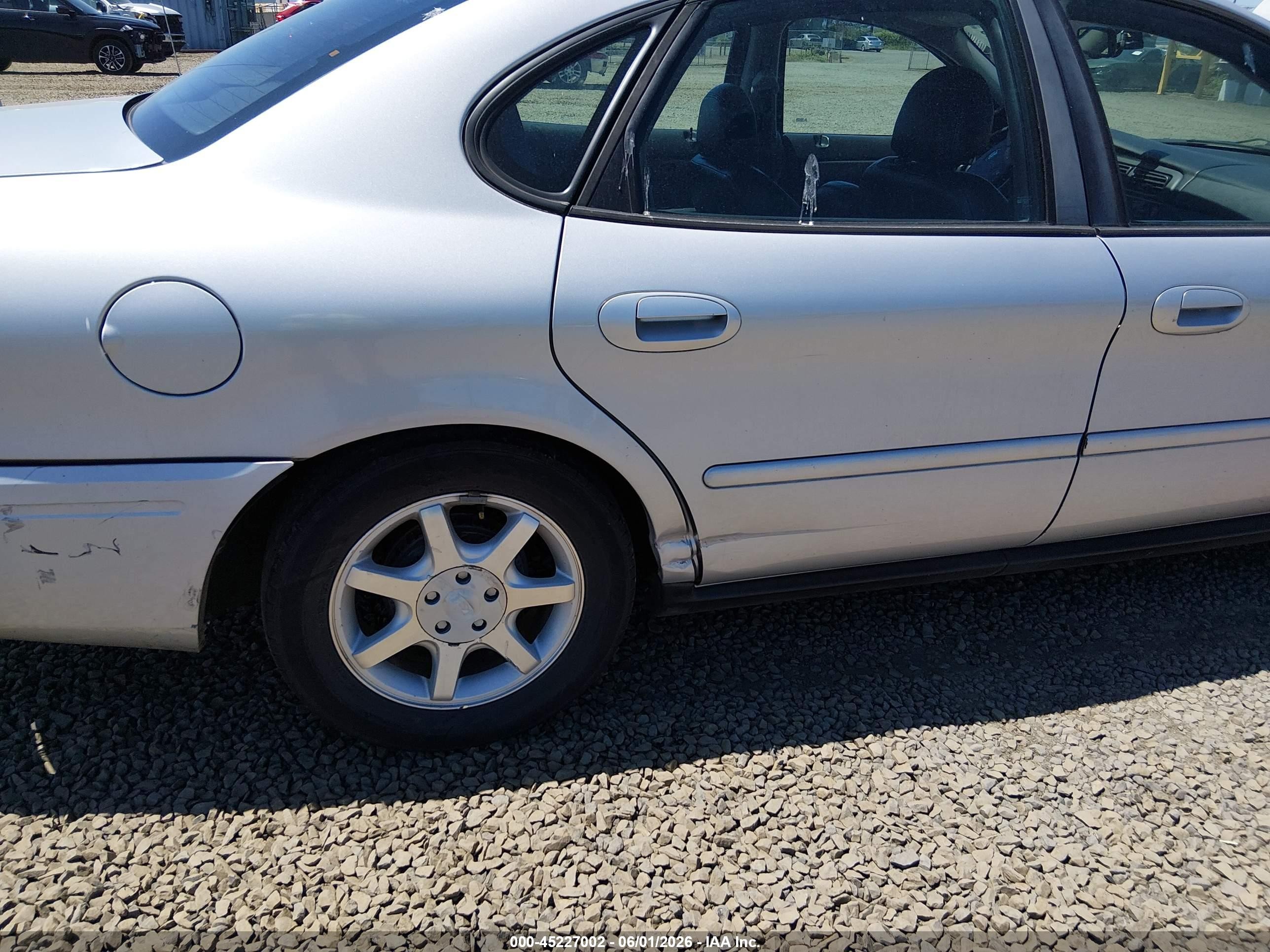 2006 Ford Taurus Sel Silver vin: 1FAFP56U46A170030