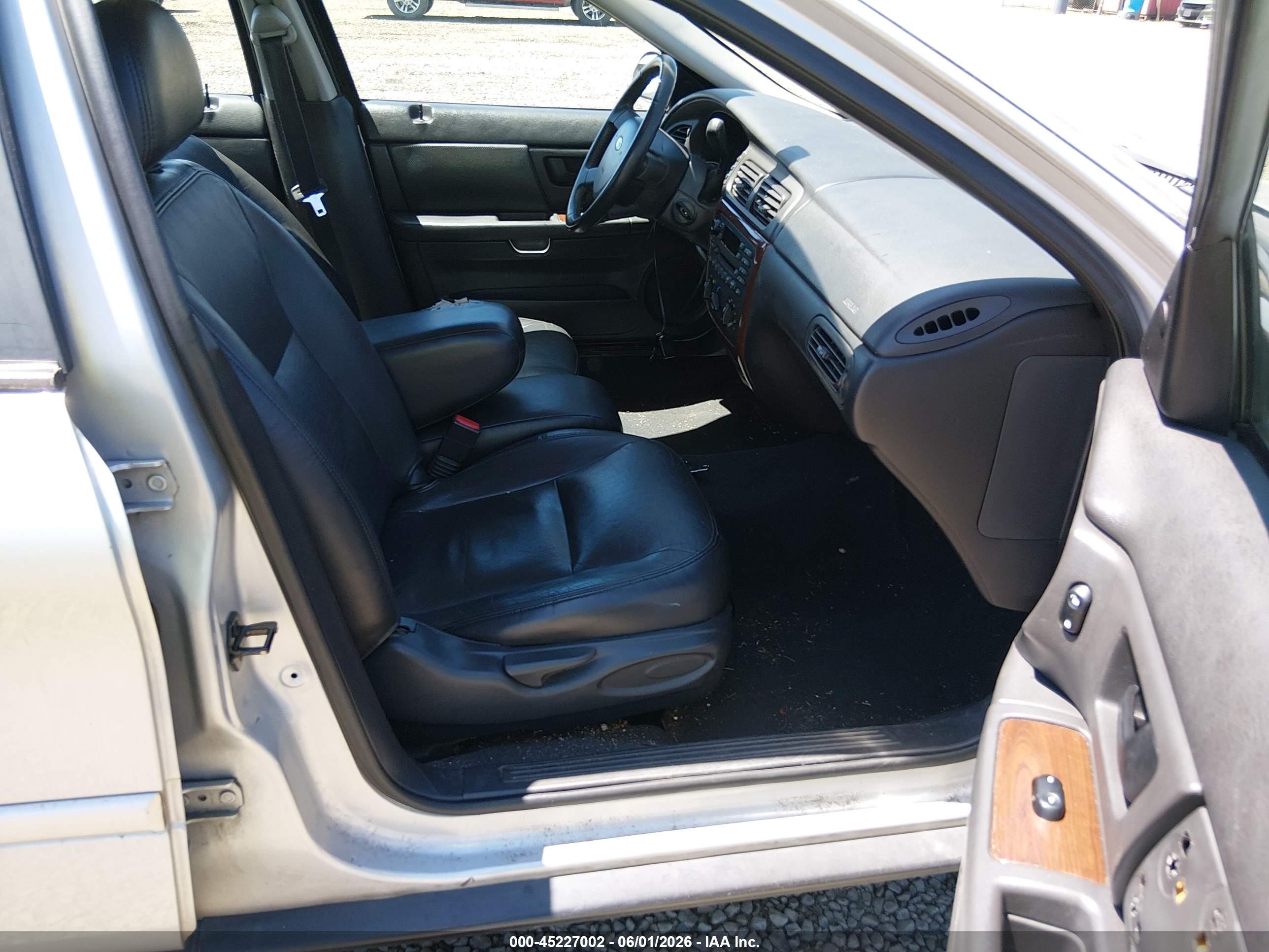 2006 Ford Taurus Sel Silver vin: 1FAFP56U46A170030