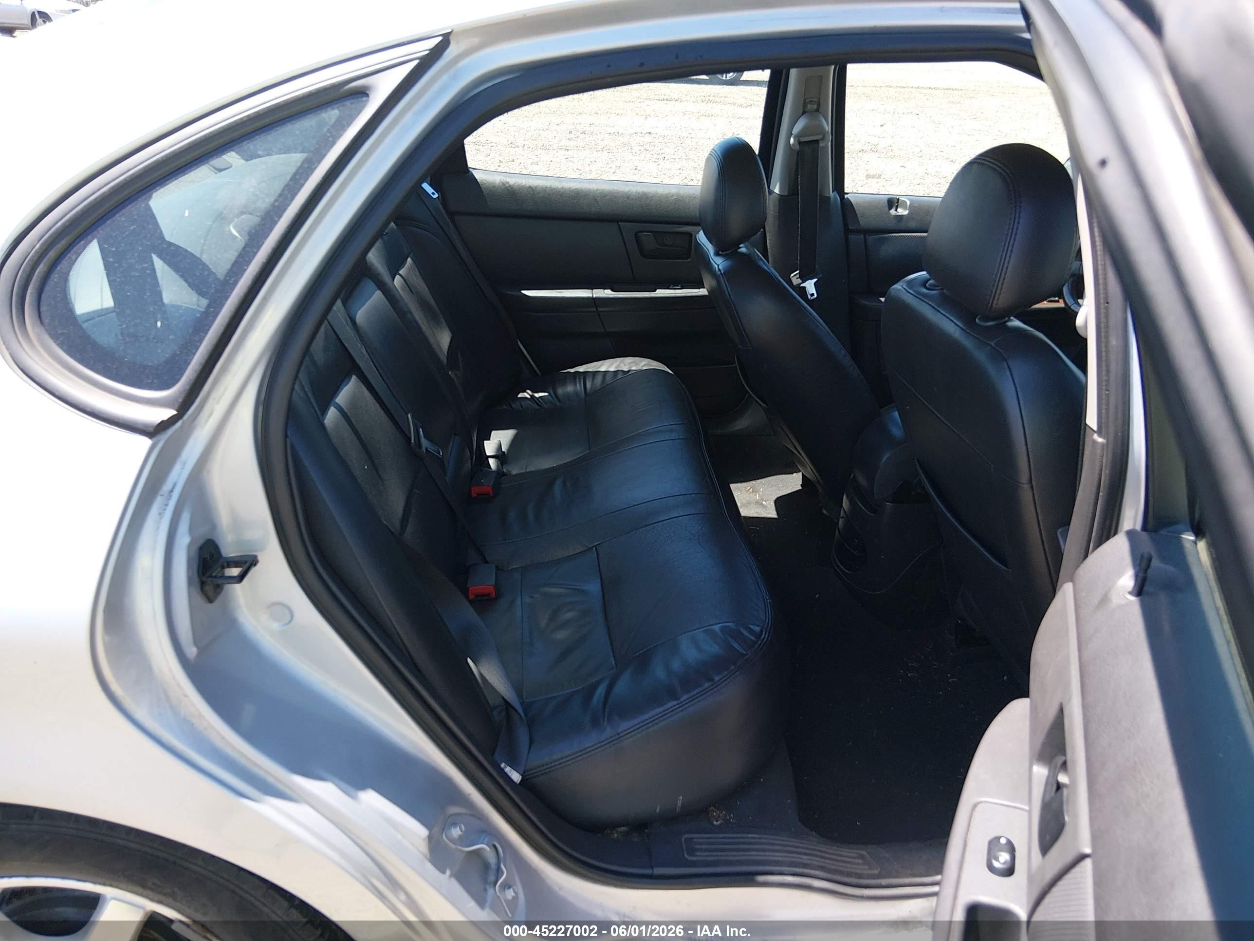 2006 Ford Taurus Sel Silver vin: 1FAFP56U46A170030