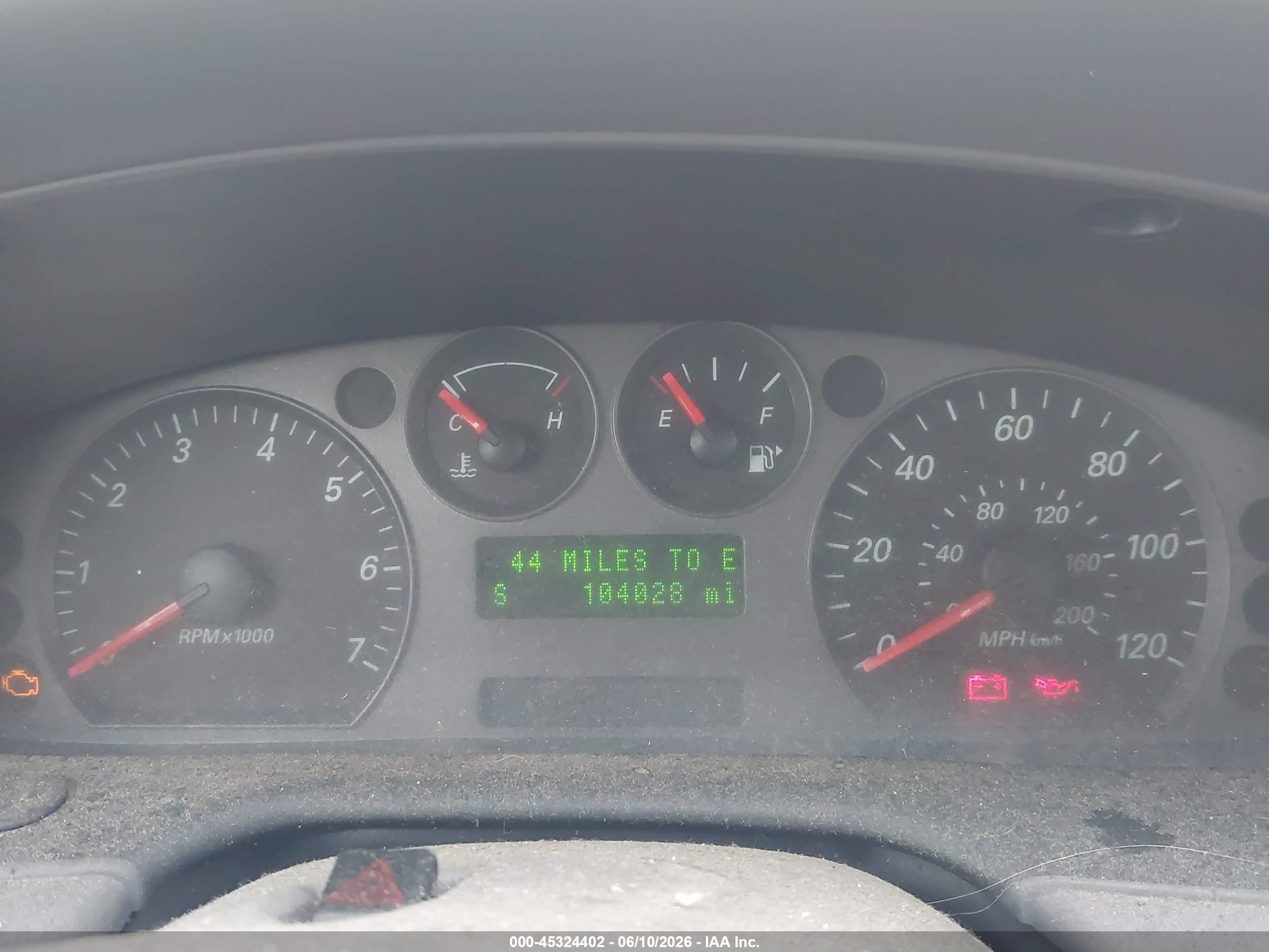 2006 Ford Taurus Sel Red vin: 1FAFP56U46A173235