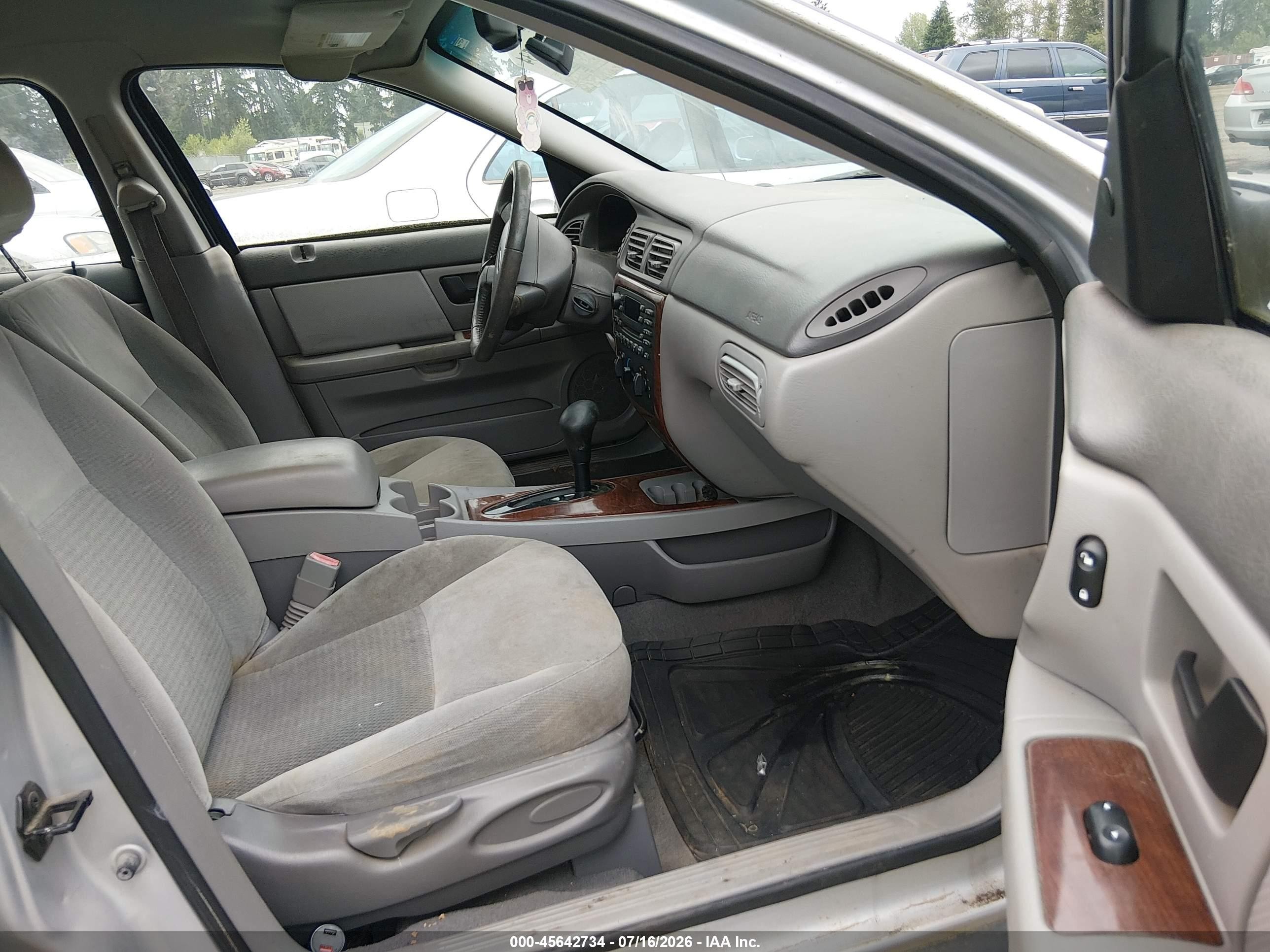 2006 Ford Taurus Sel Silver vin: 1FAFP56U46A230310