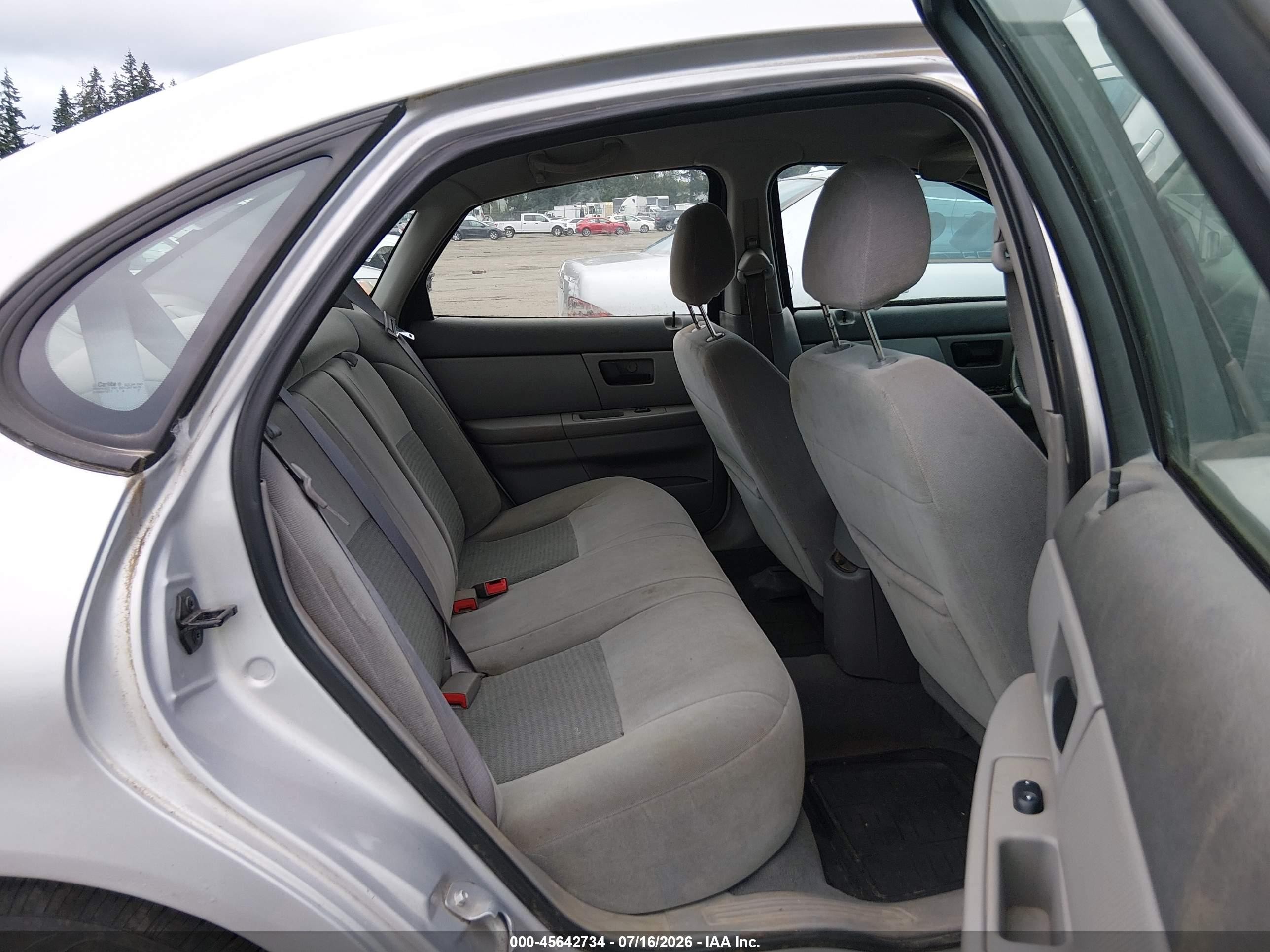 2006 Ford Taurus Sel Silver vin: 1FAFP56U46A230310