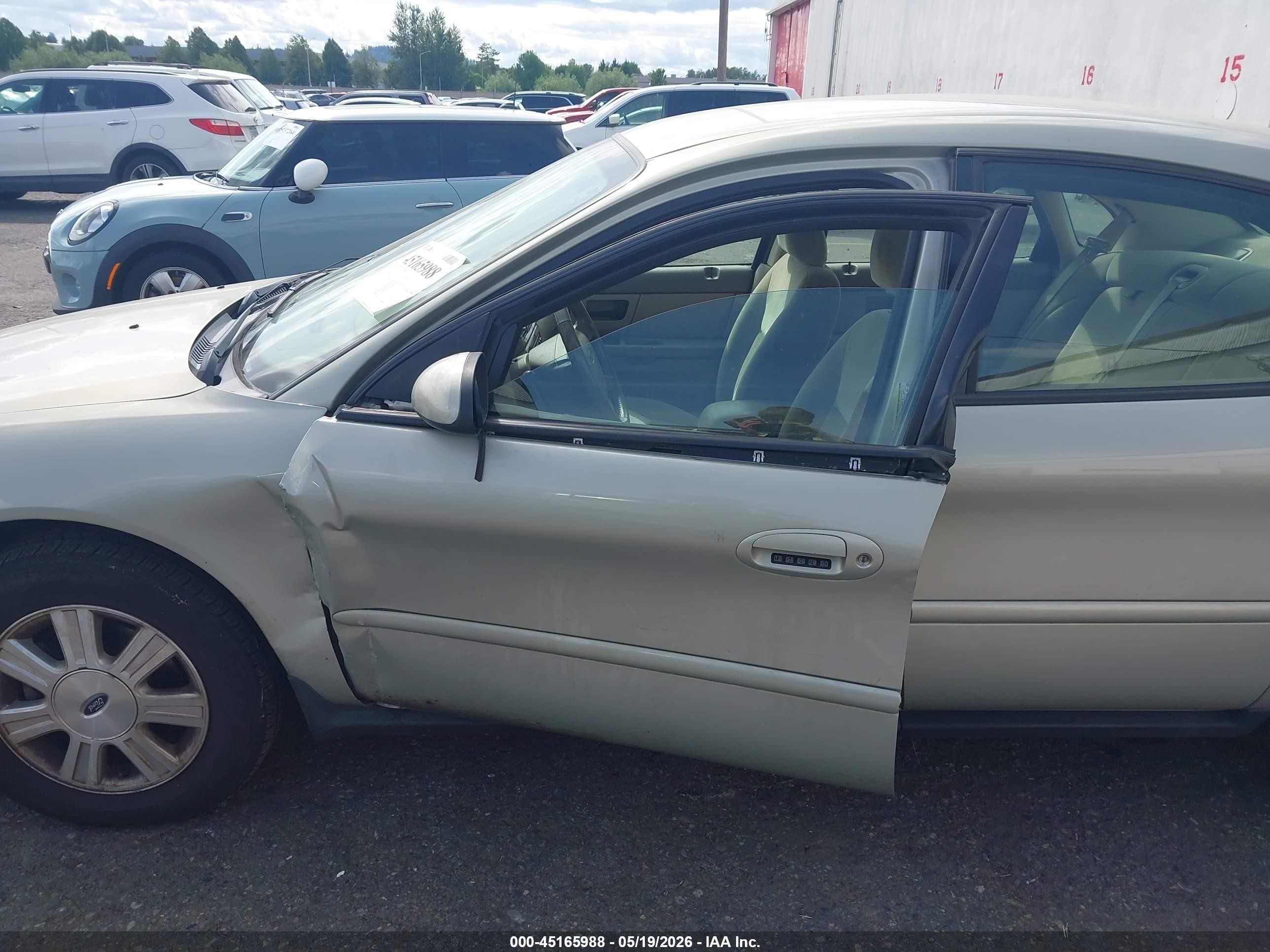 2006 Ford Taurus Sel Gold vin: 1FAFP56U46A230601