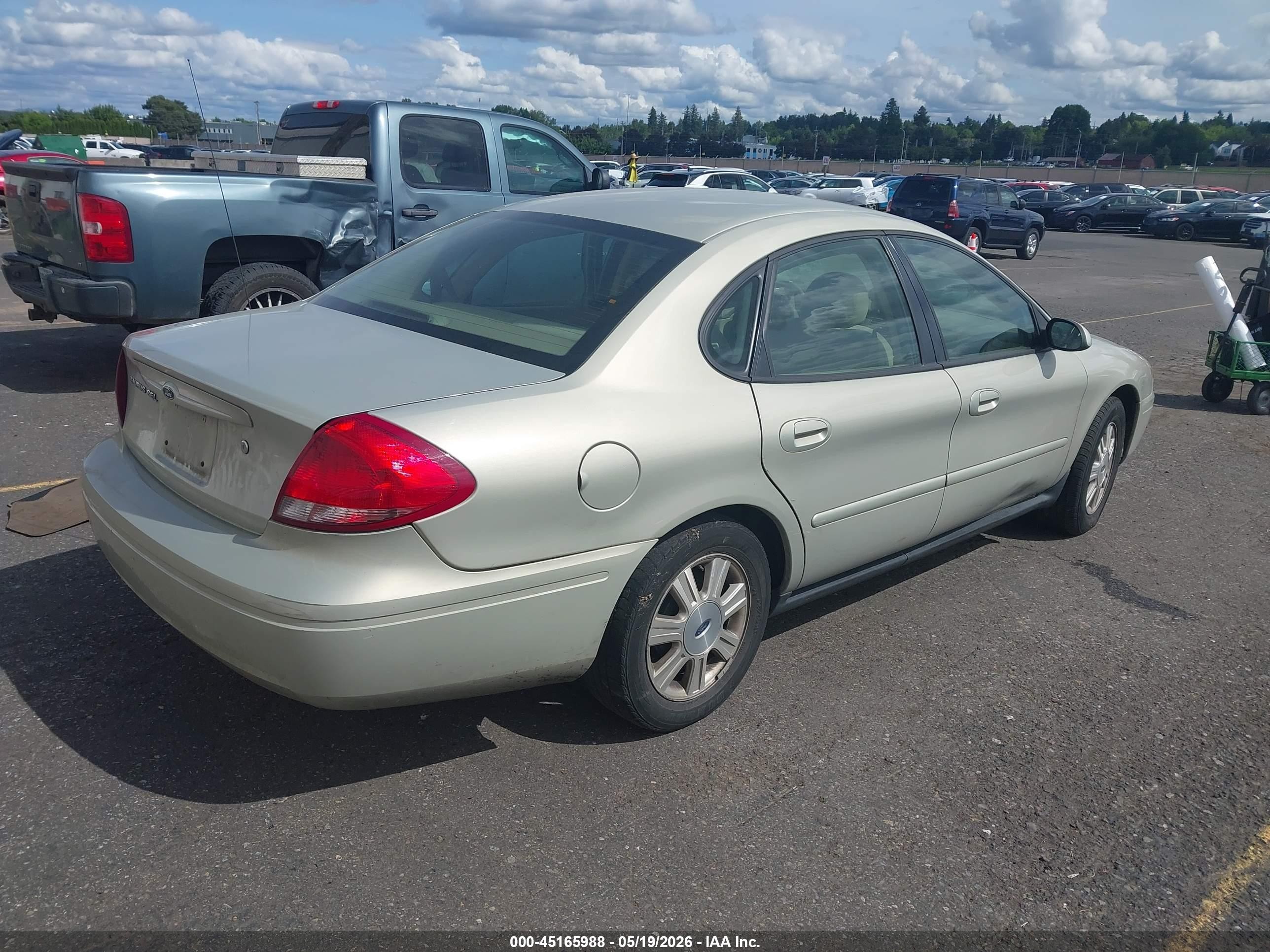 2006 Ford Taurus Sel Gold vin: 1FAFP56U46A230601