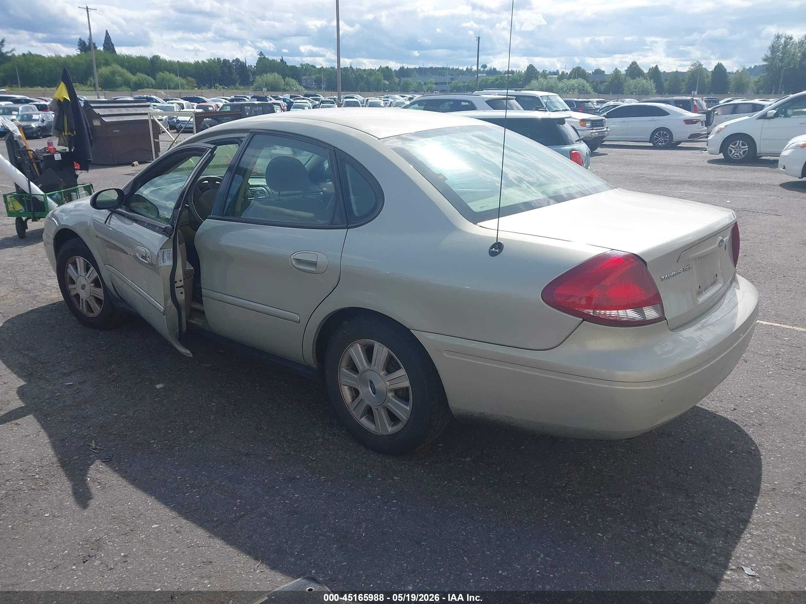 2006 Ford Taurus Sel Gold vin: 1FAFP56U46A230601