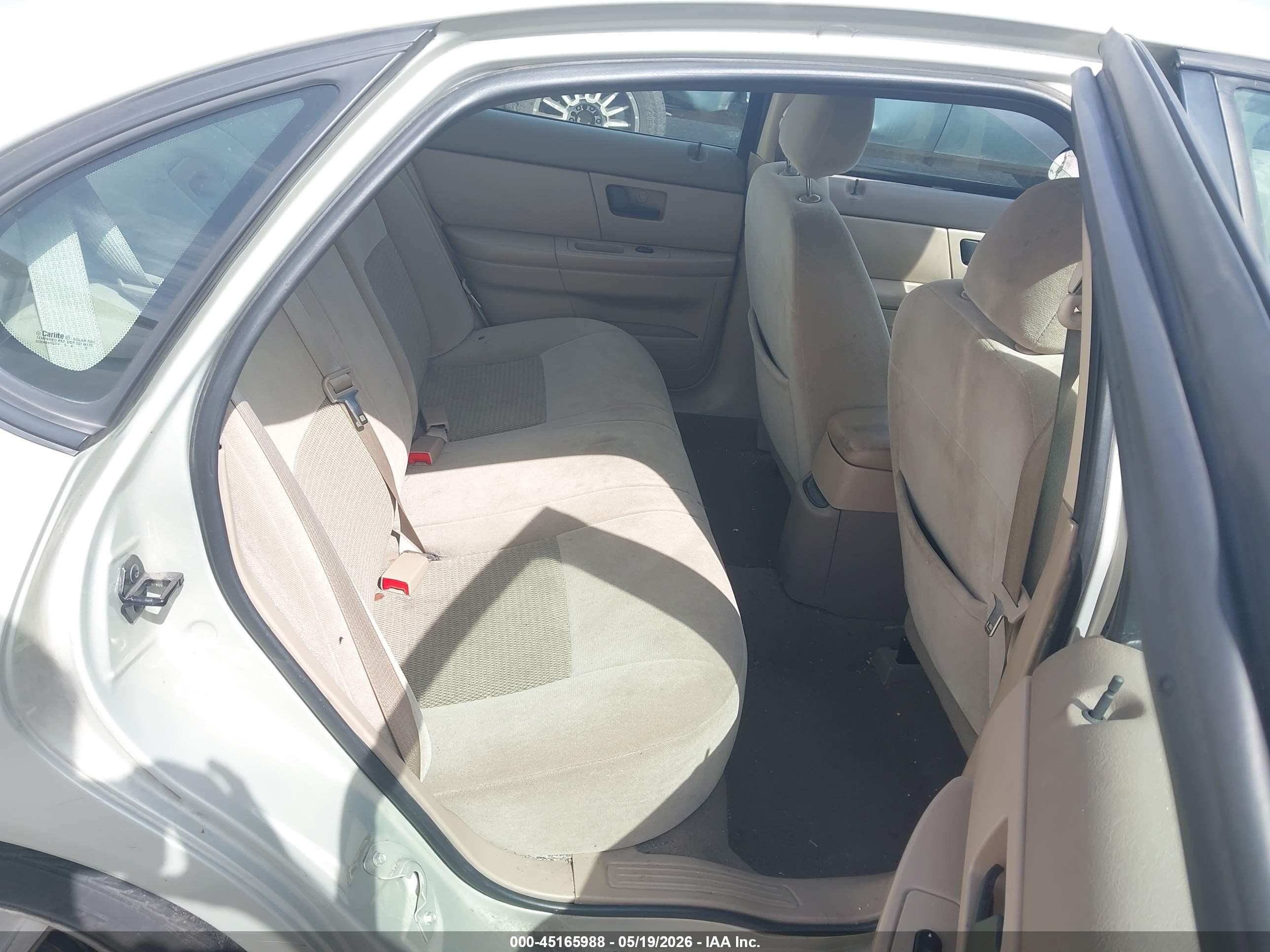 2006 Ford Taurus Sel Gold vin: 1FAFP56U46A230601