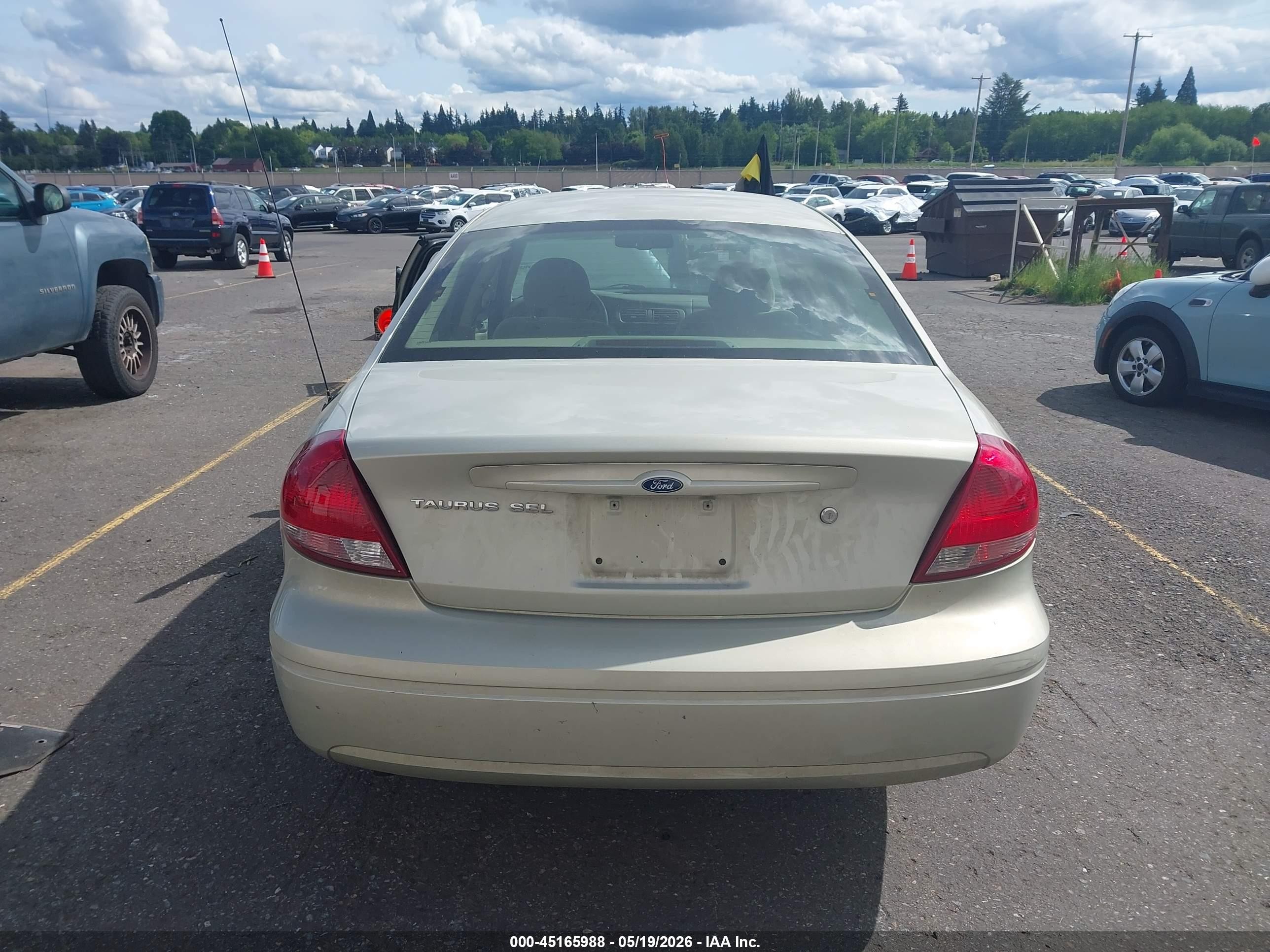 2006 Ford Taurus Sel Gold vin: 1FAFP56U46A230601