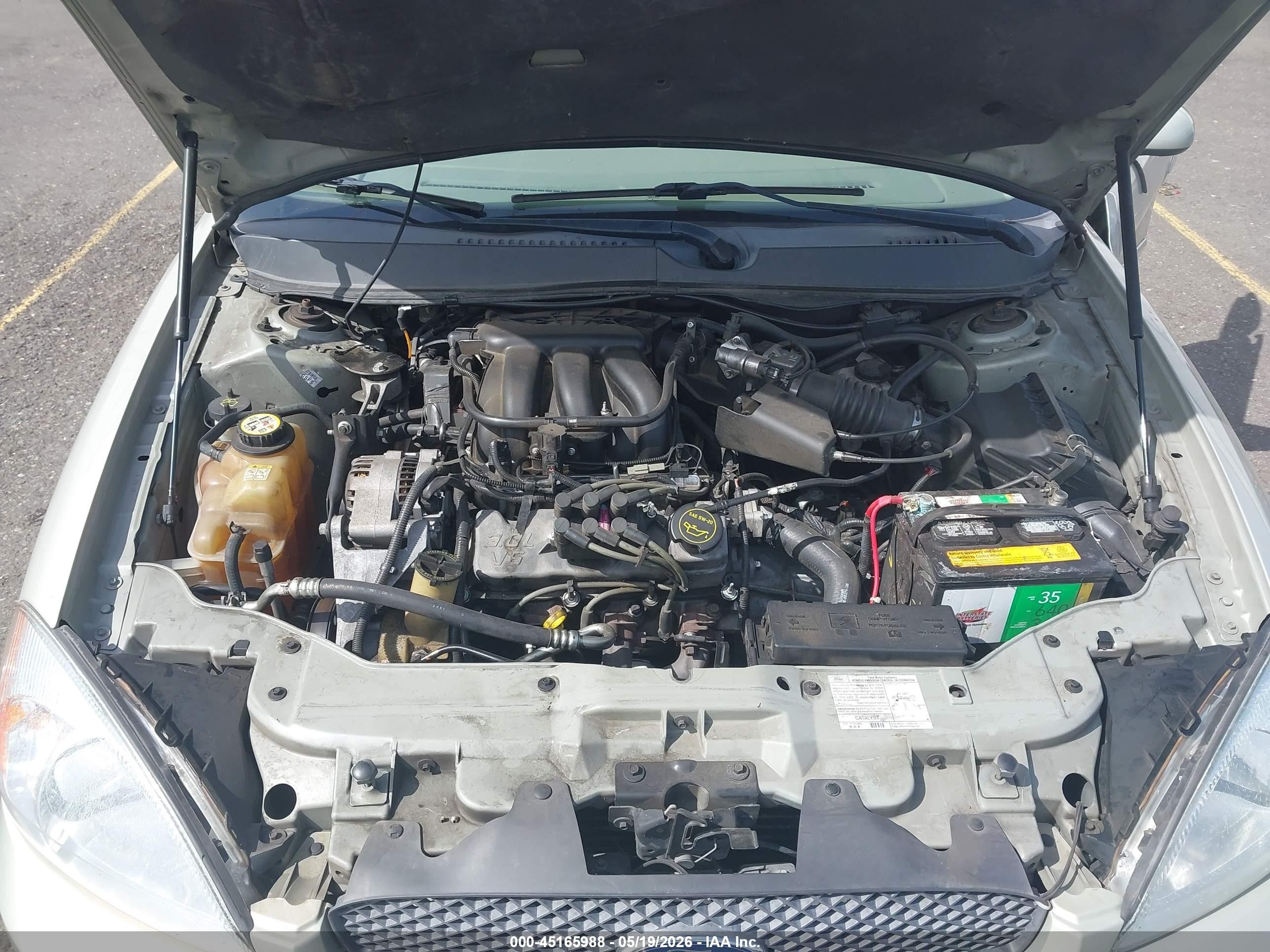 2006 Ford Taurus Sel Gold vin: 1FAFP56U46A230601