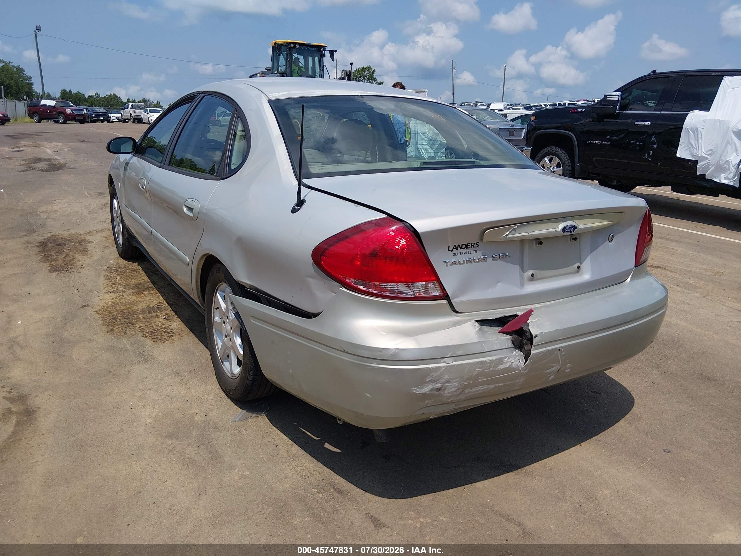 2006 Ford Taurus Sel Beige vin: 1FAFP56U46A235846