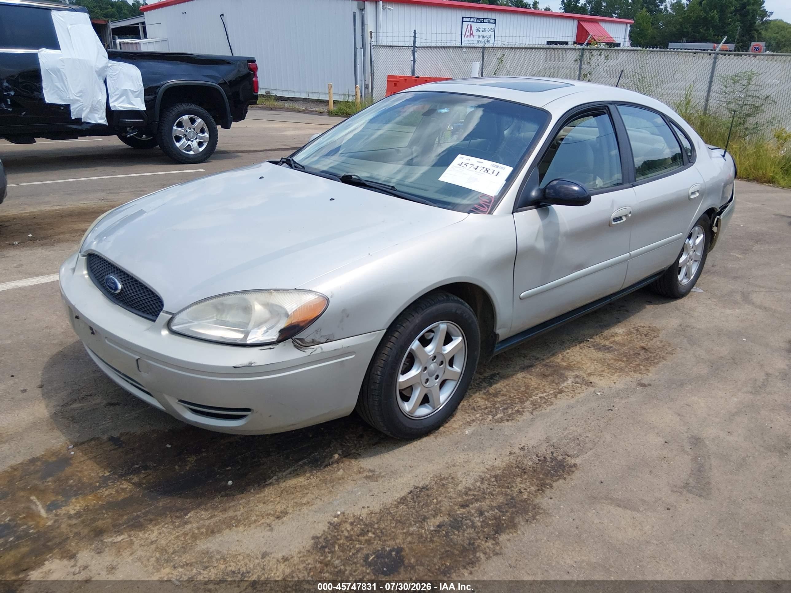 2006 Ford Taurus Sel Beige vin: 1FAFP56U46A235846