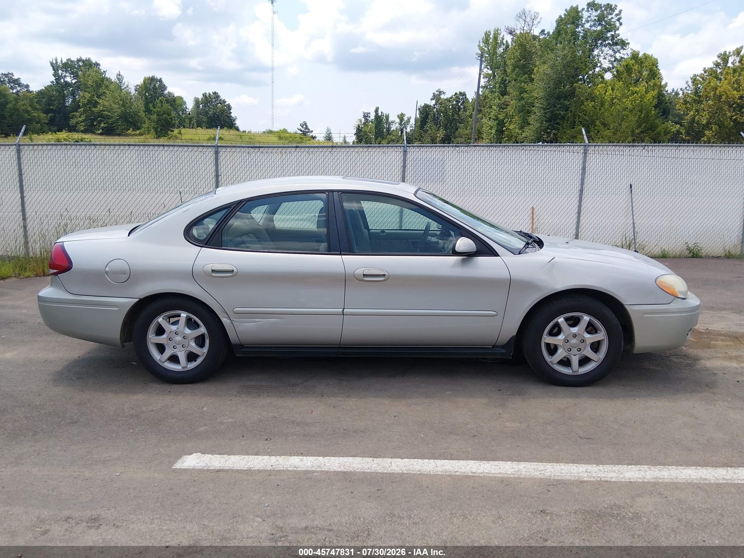 2006 Ford Taurus Sel Beige vin: 1FAFP56U46A235846