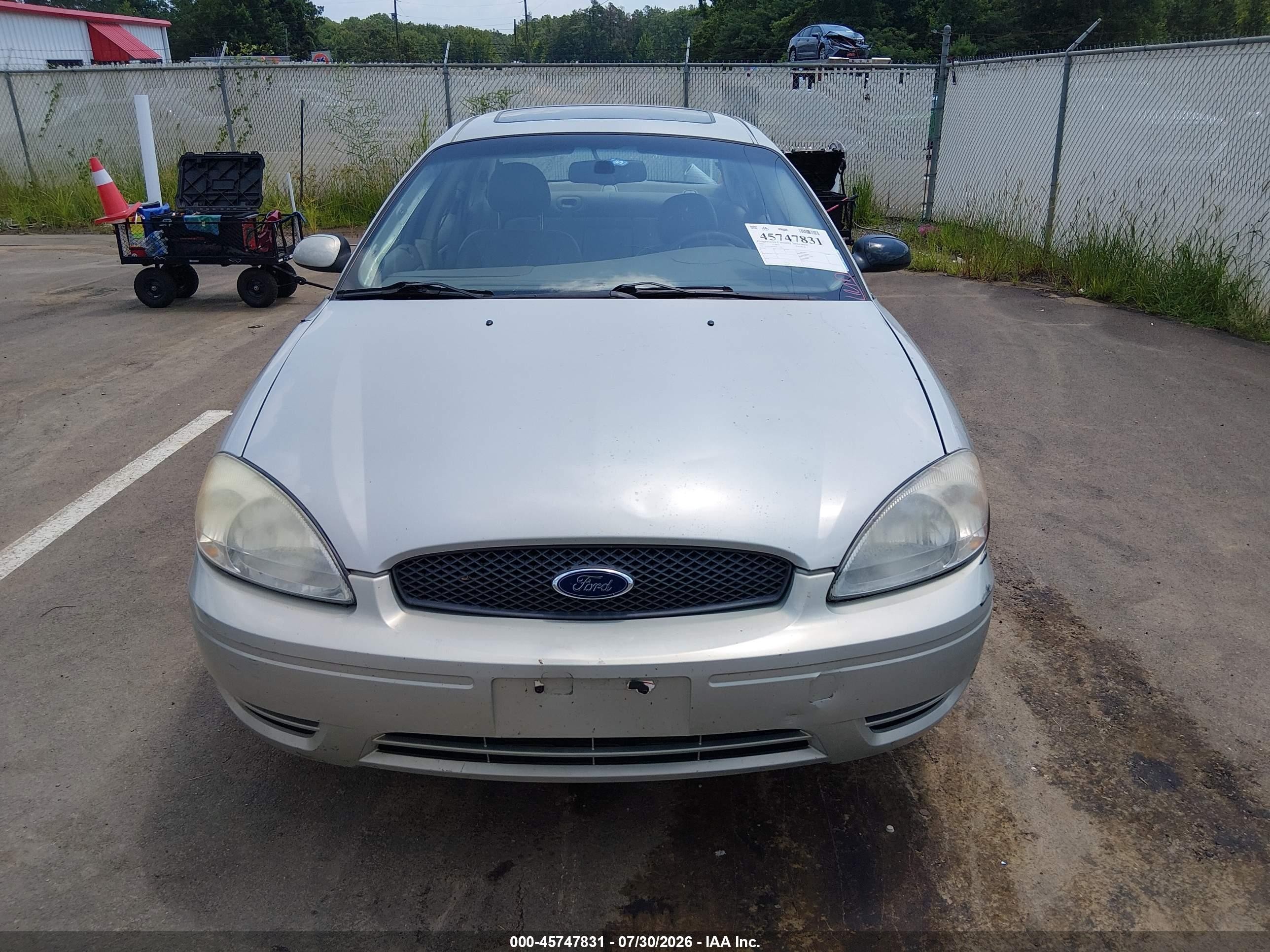 2006 Ford Taurus Sel Beige vin: 1FAFP56U46A235846