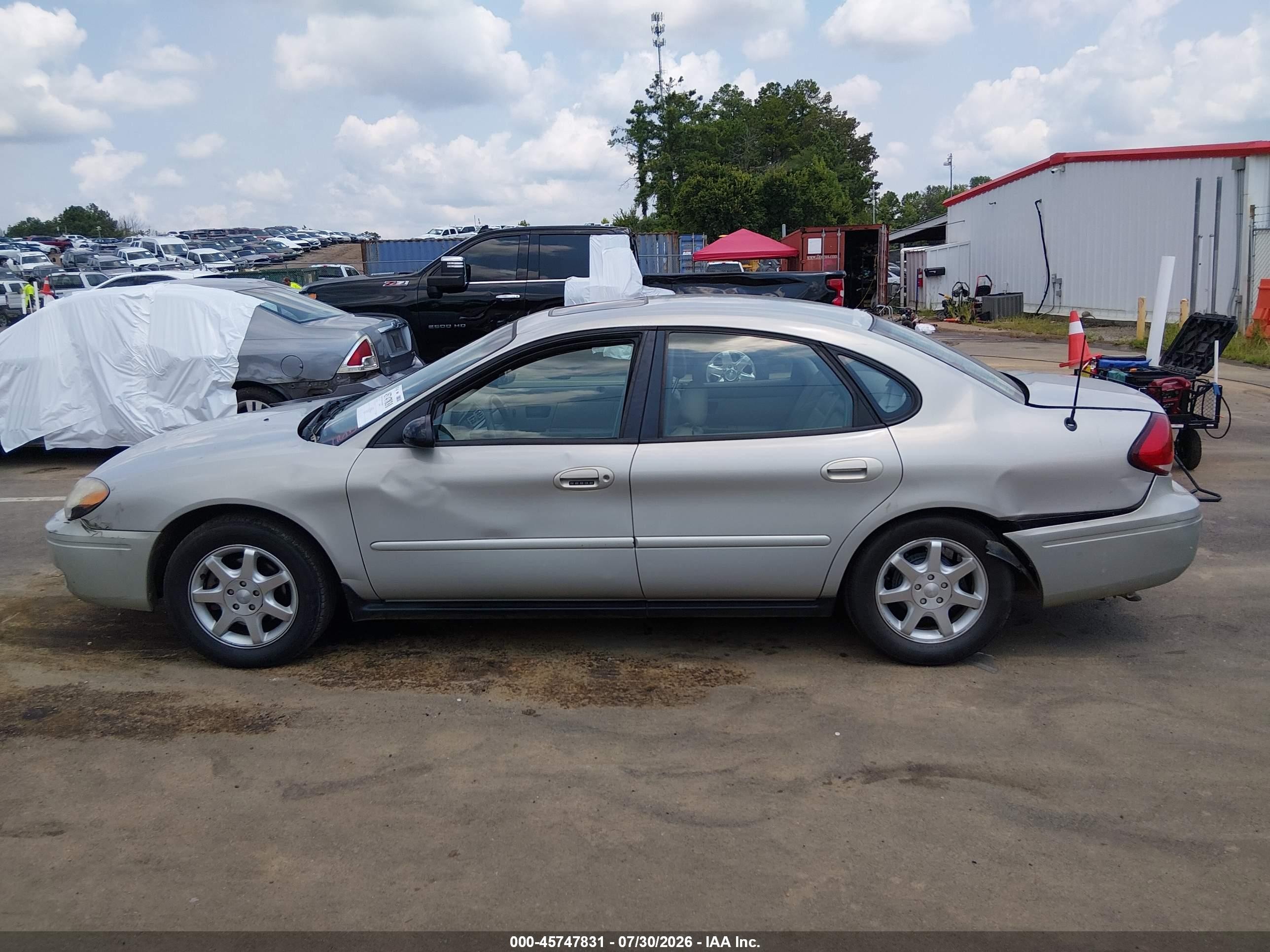 2006 Ford Taurus Sel Beige vin: 1FAFP56U46A235846