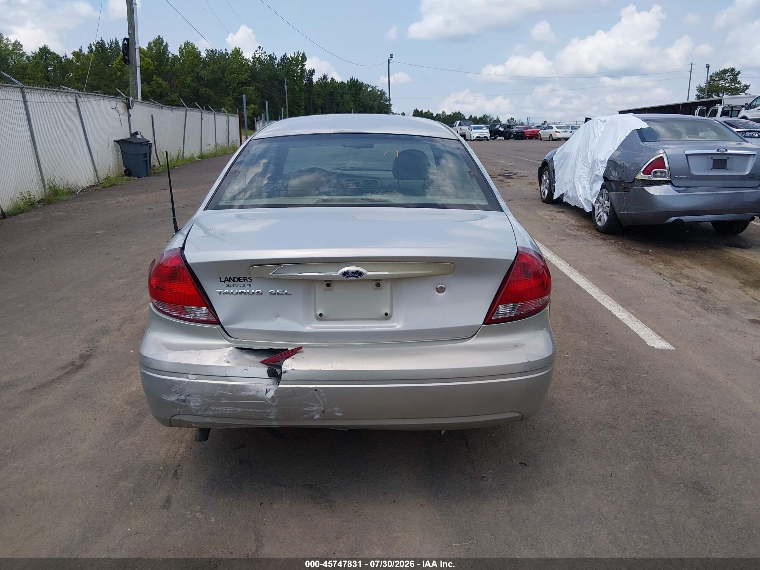 2006 Ford Taurus Sel Beige vin: 1FAFP56U46A235846