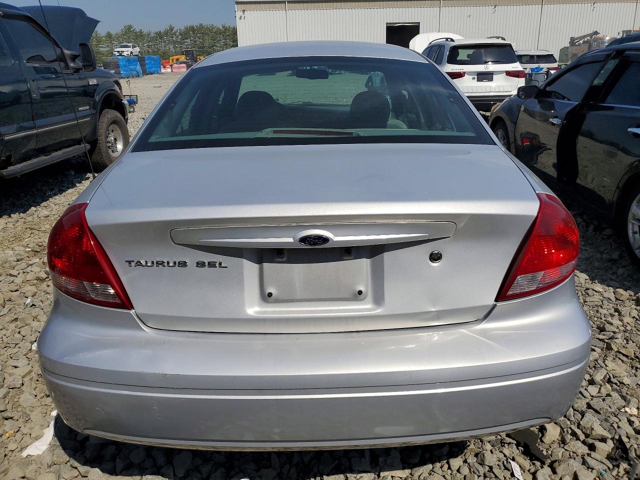 2006 Ford Taurus Sel Silver vin: 1FAFP56U46A243557