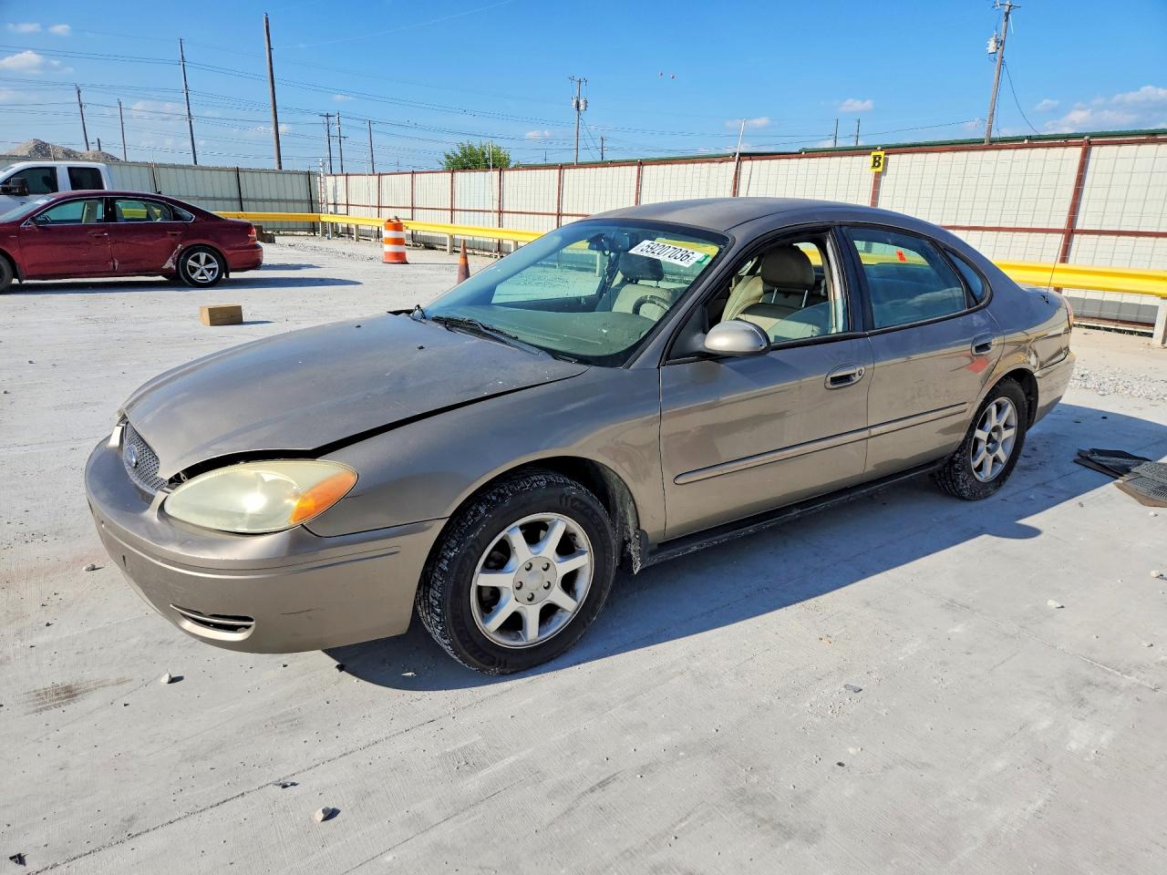 2007 Ford Taurus Sel Gold vin: 1FAFP56U47A126577