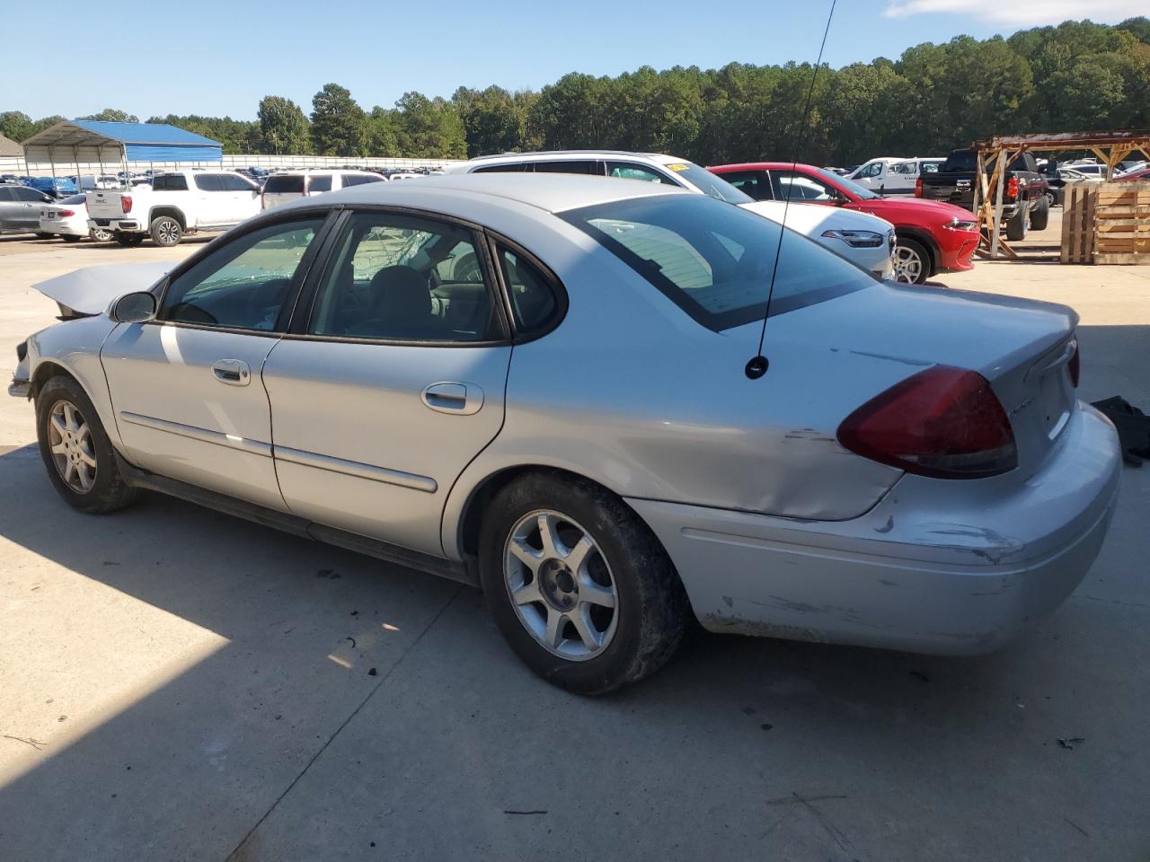 2007 Ford Taurus Sel Серебряный vin: 1FAFP56U47A136042