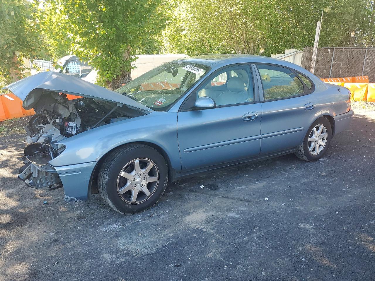 2006 Ford Taurus Sel Blue vin: 1FAFP56U56A113819